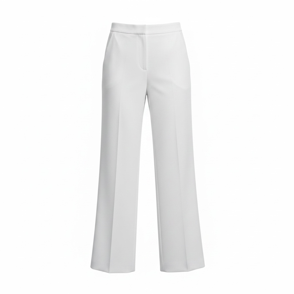 Preloved cream Javier simorra Trousers, Size Uk 14