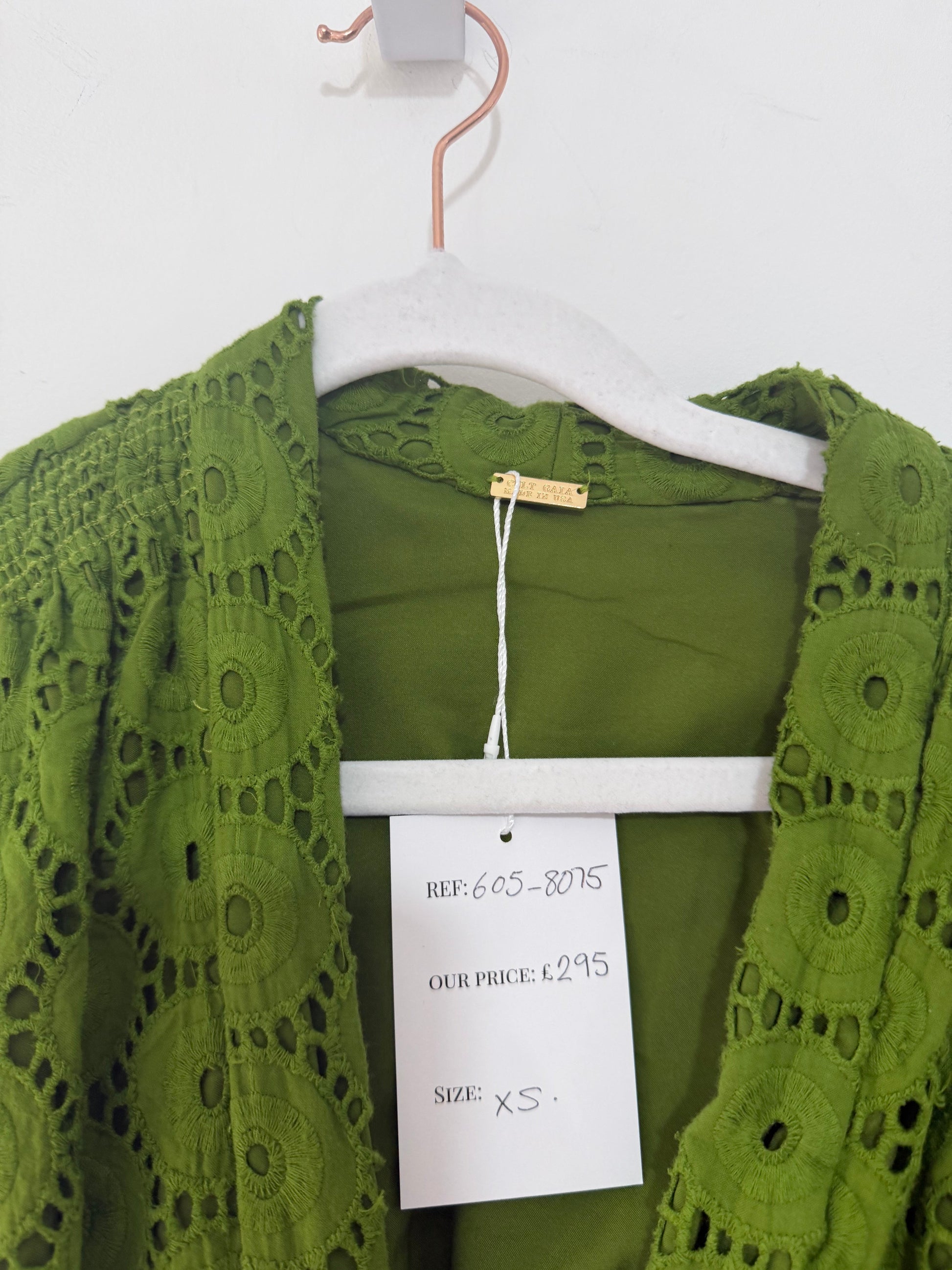 Preloved Green Cult Gaia Dress, Size xs