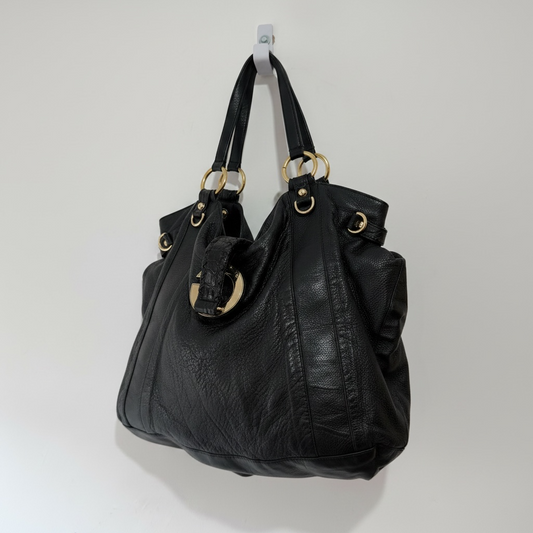 Preloved Black Gucci Handbag