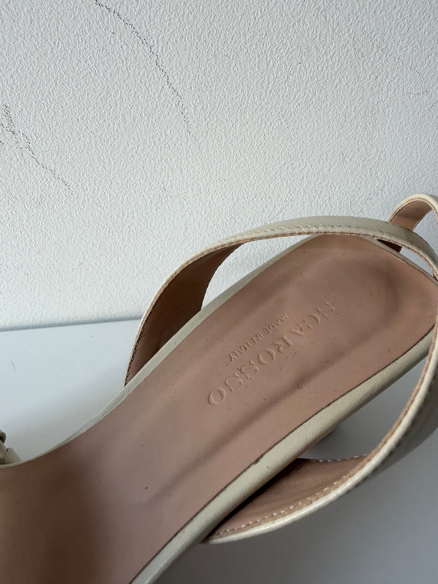Preloved, Cream Scarosso Heels, Size 7 - 40