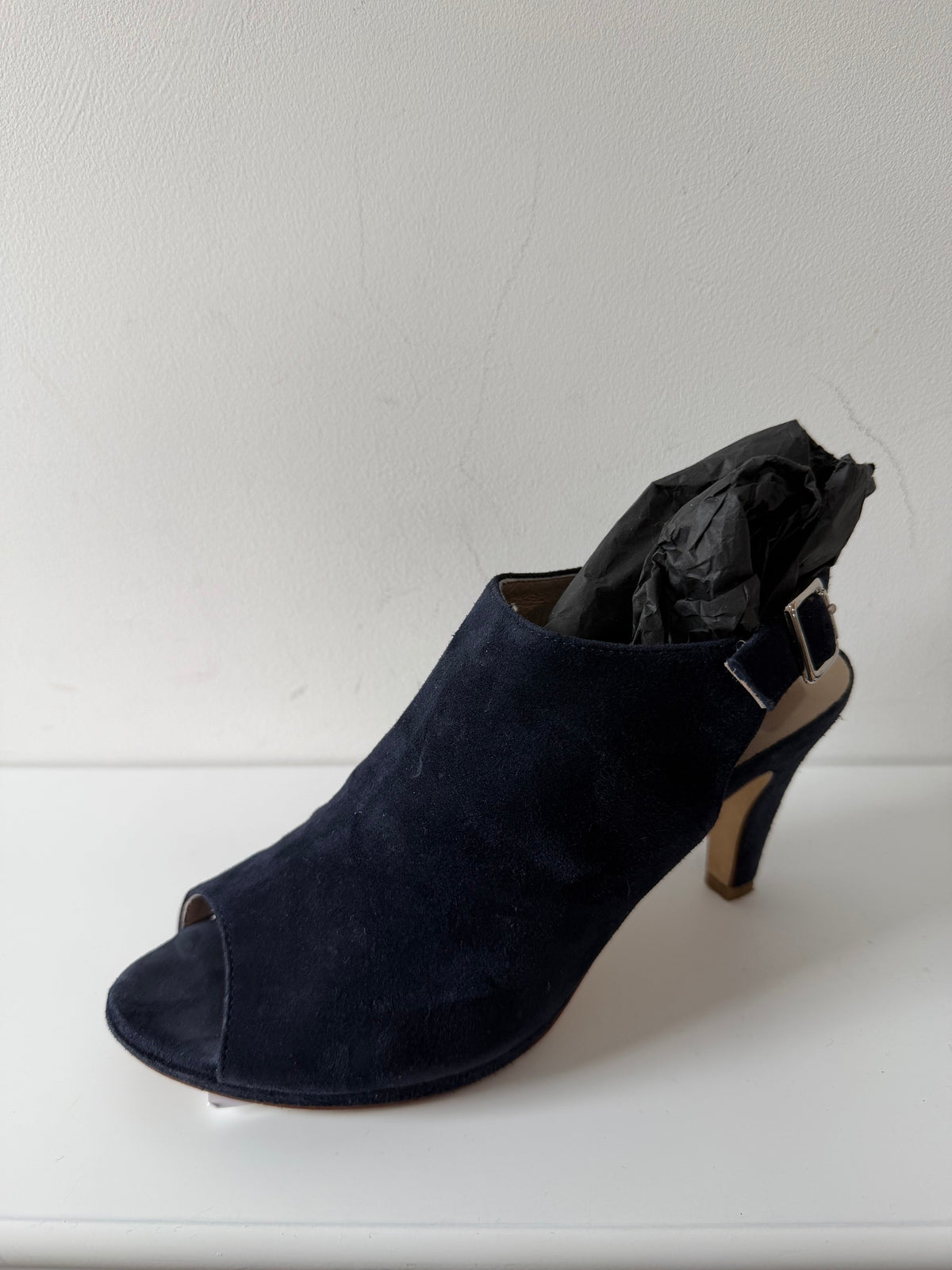 Preloved, Navy Sofia Costa Heels, Size 38 - UK 5