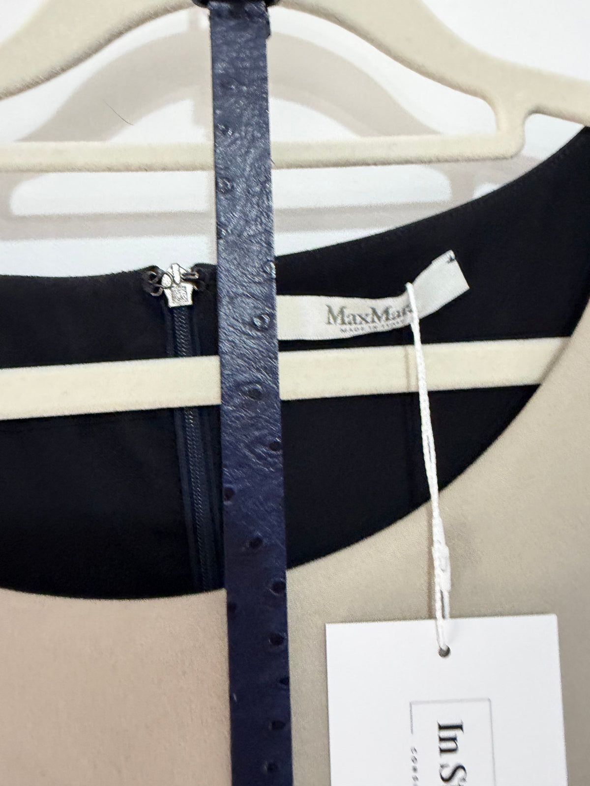Preloved, Black MaxMara Dress, UK 14