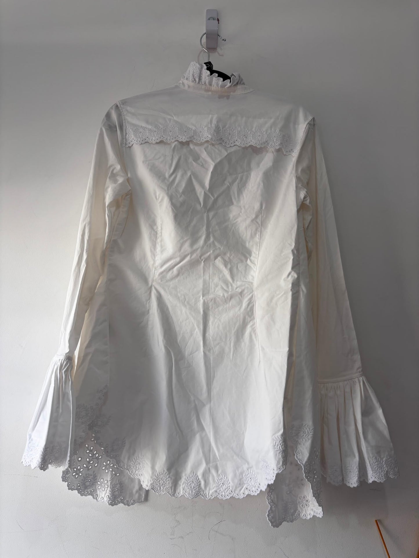 Preloved White Rabanne x h&m  Blouse, XS, BNWT