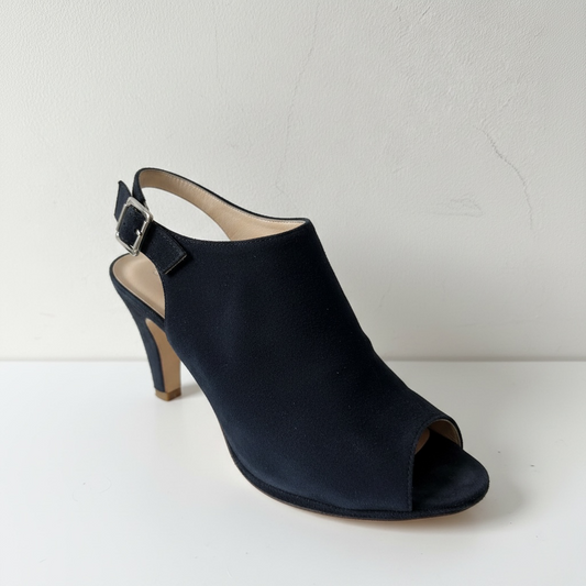 Preloved, Navy Sofia Costa Heels, Size 38 - UK 5