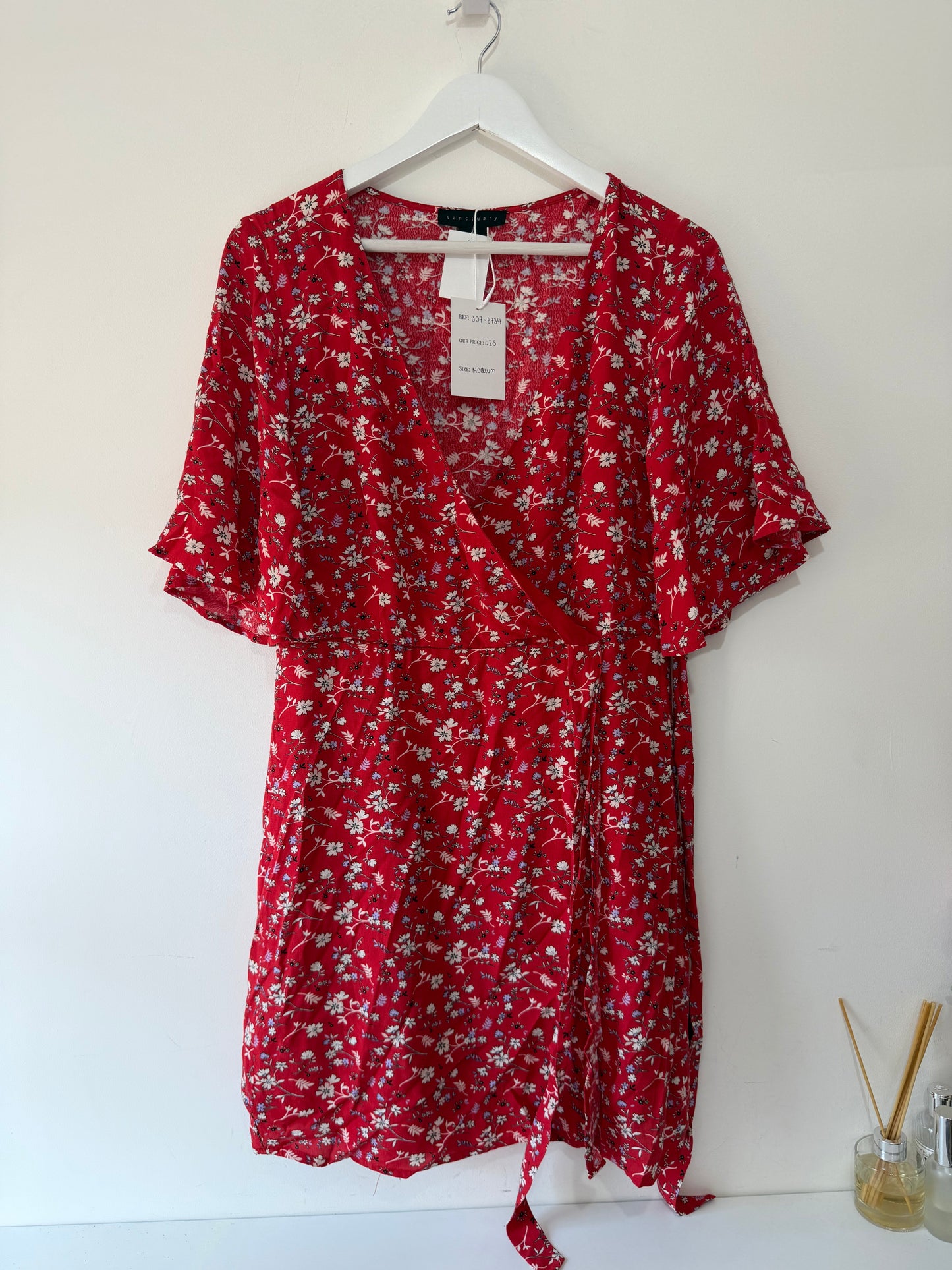 Preloved, Red  Sanctuary Dress, Size Medium