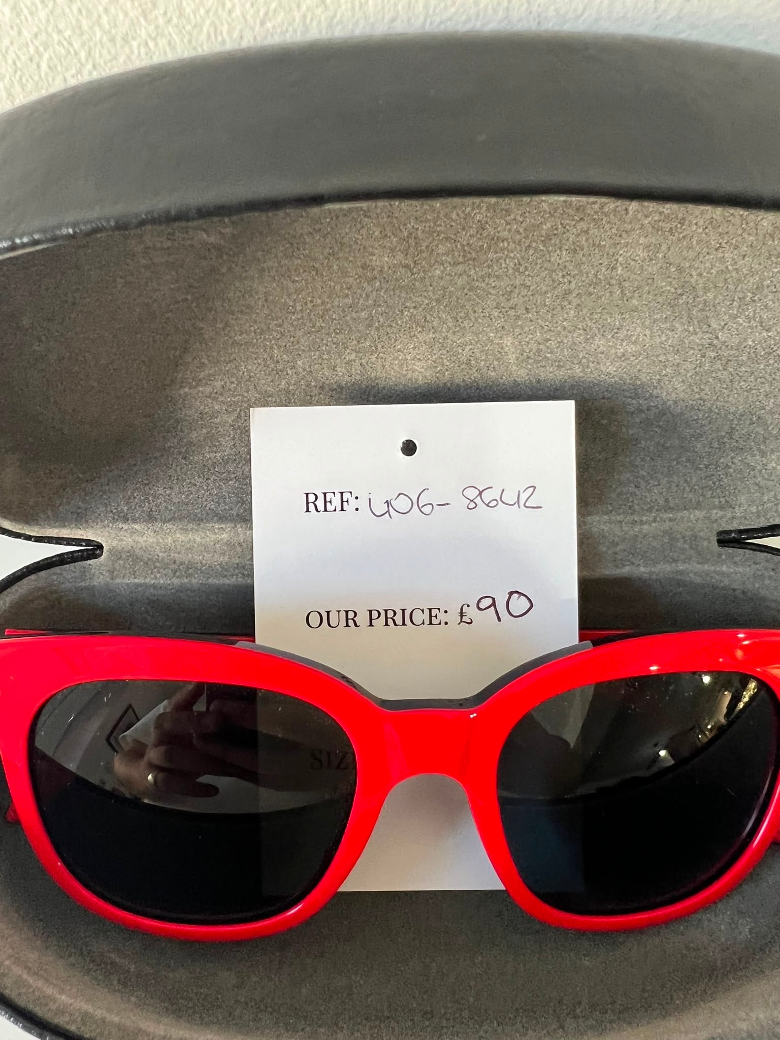 Preloved Red Victoria Beckham Sunglasses