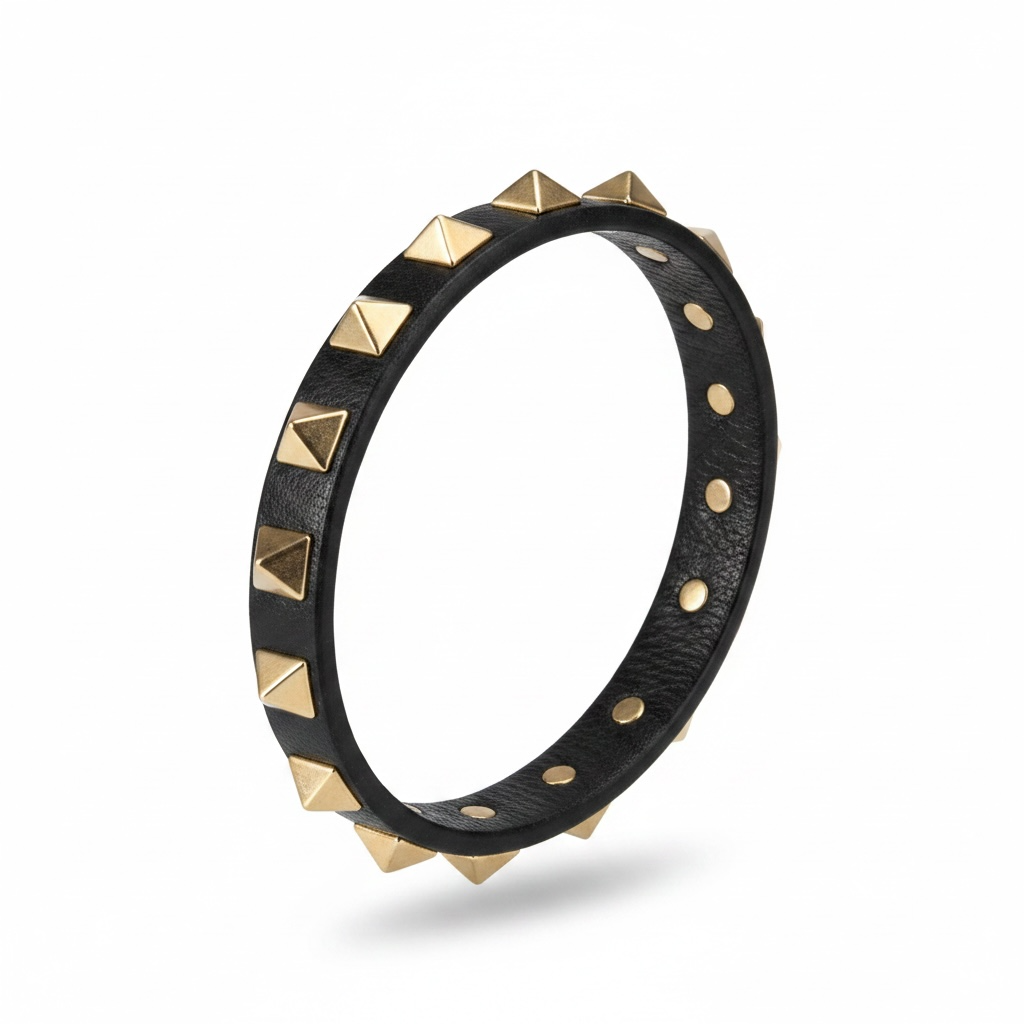 Preloved Black Valentino Bracelet