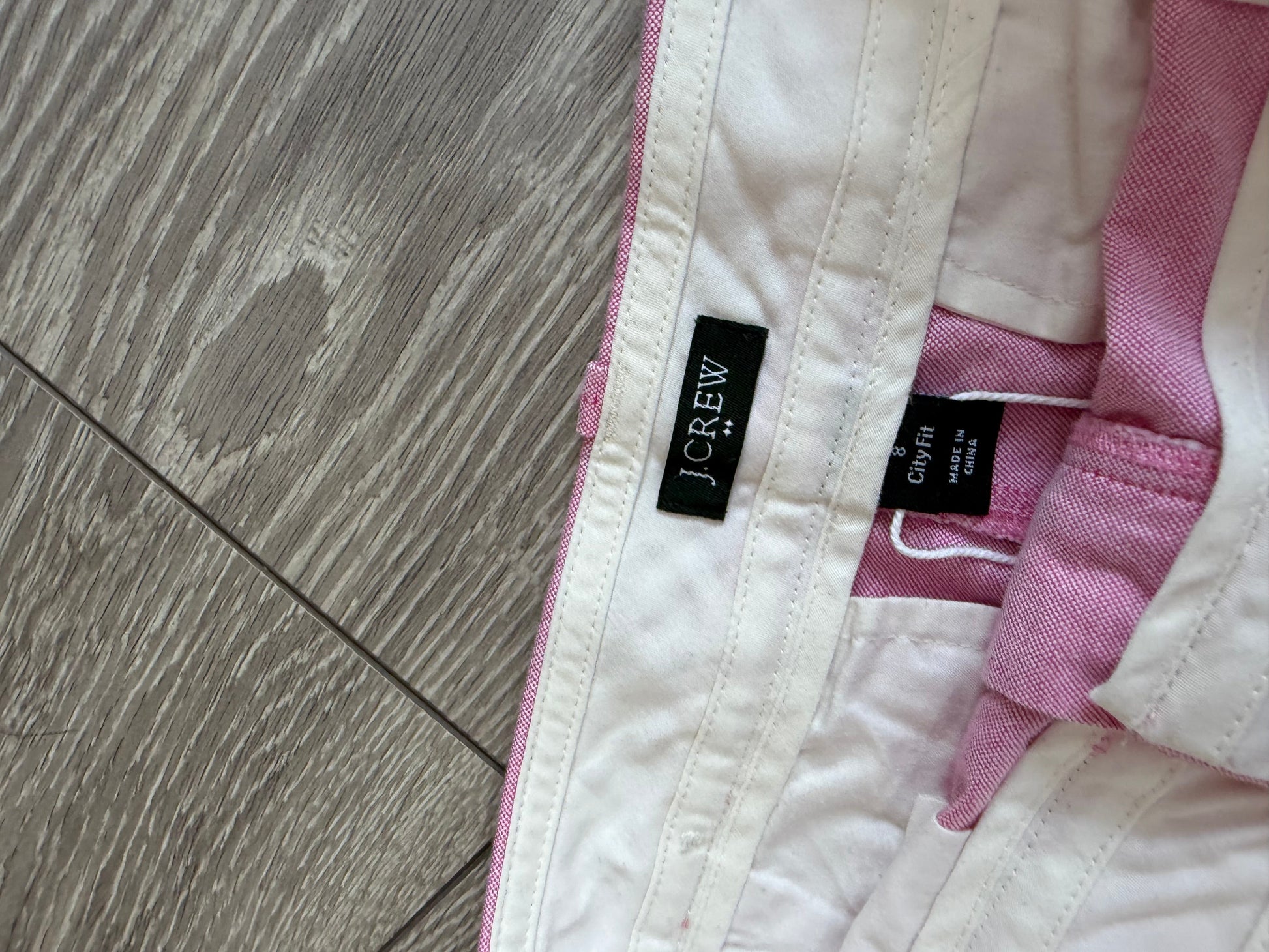 Preloved Pink J Crew Shorts, Size S/M
