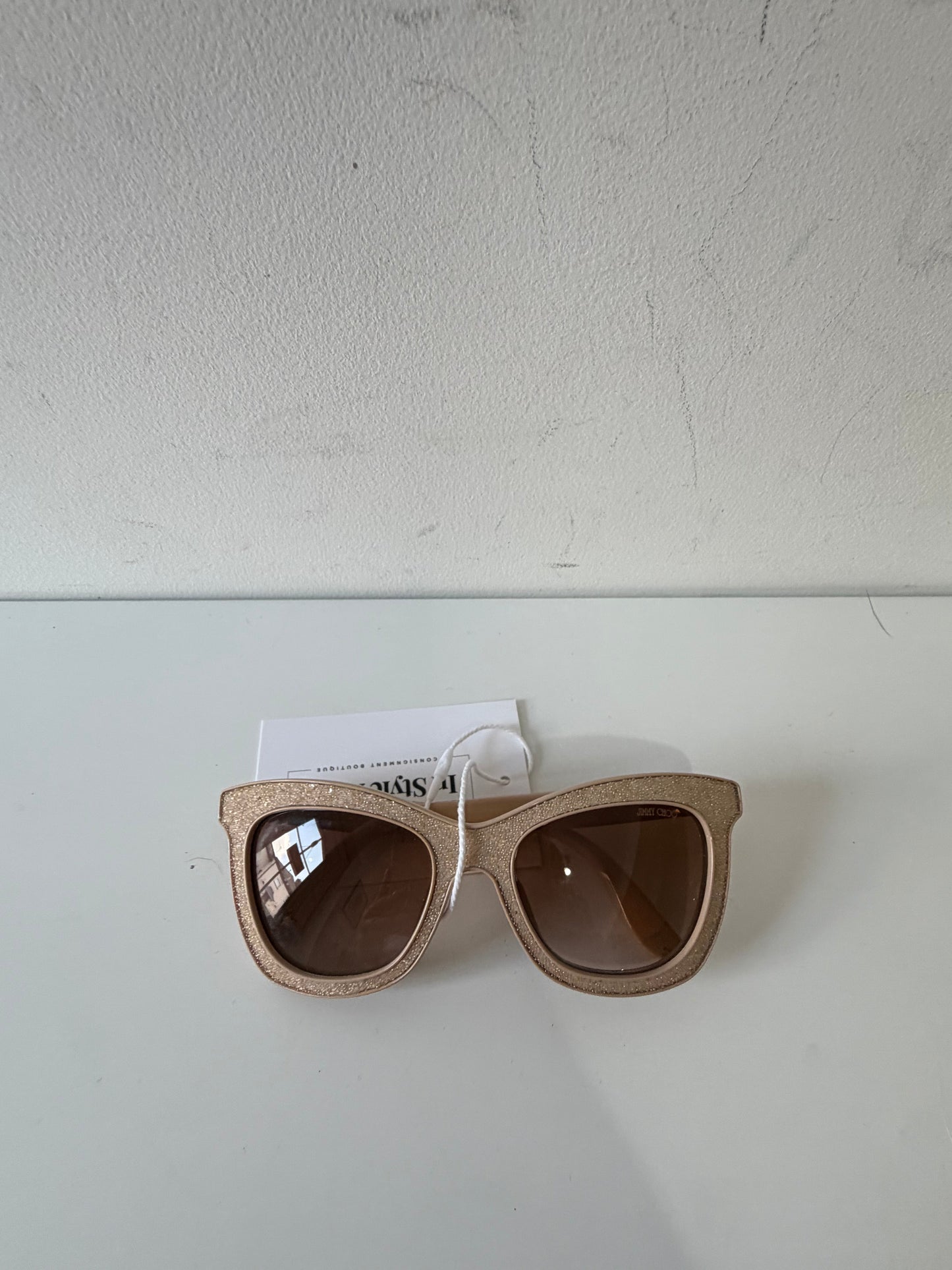 Preloved, Beige Jimmy Choo Sunglasses