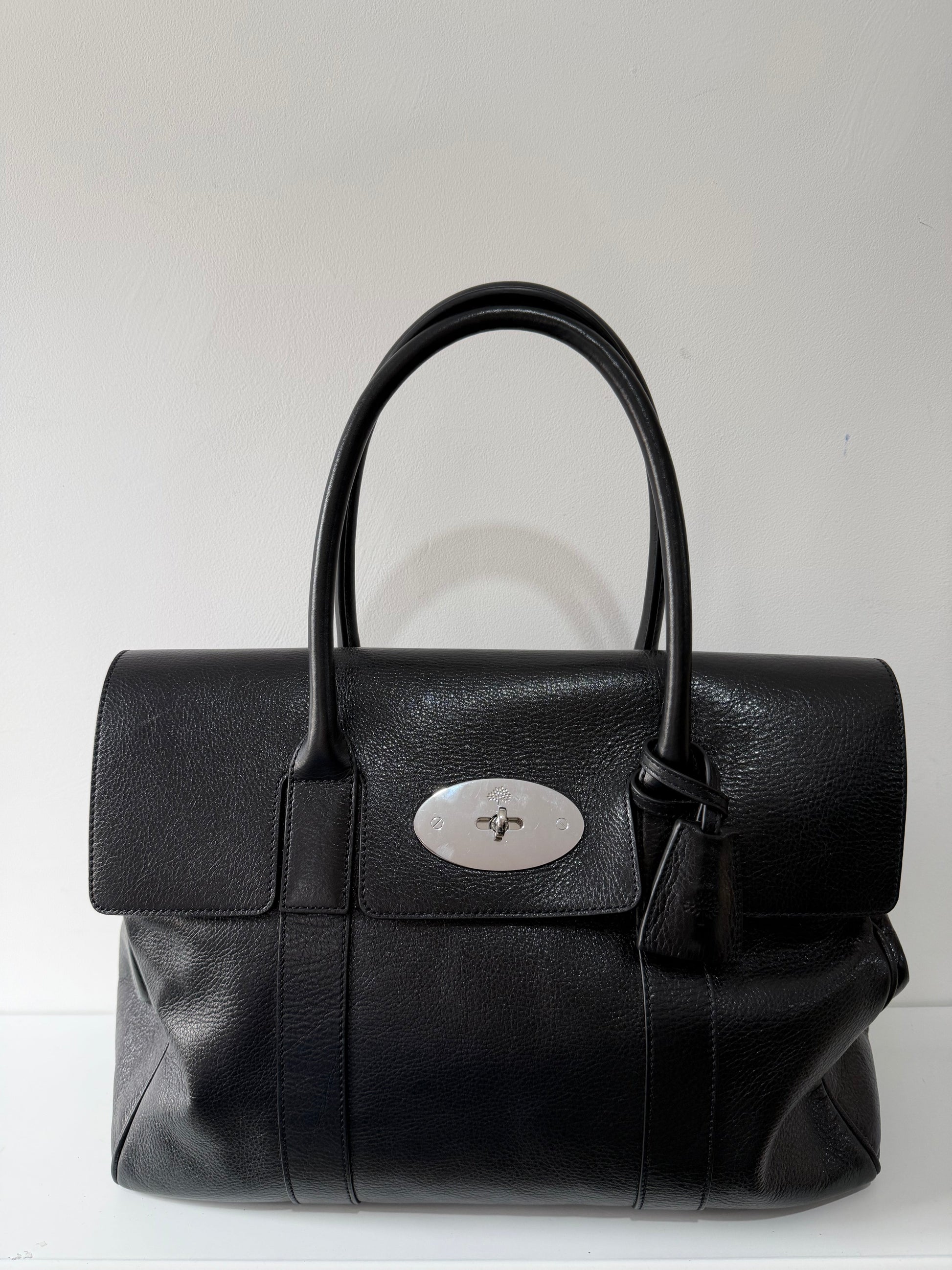 Preloved Black Mulberry Bayswater Bag, Nearly New