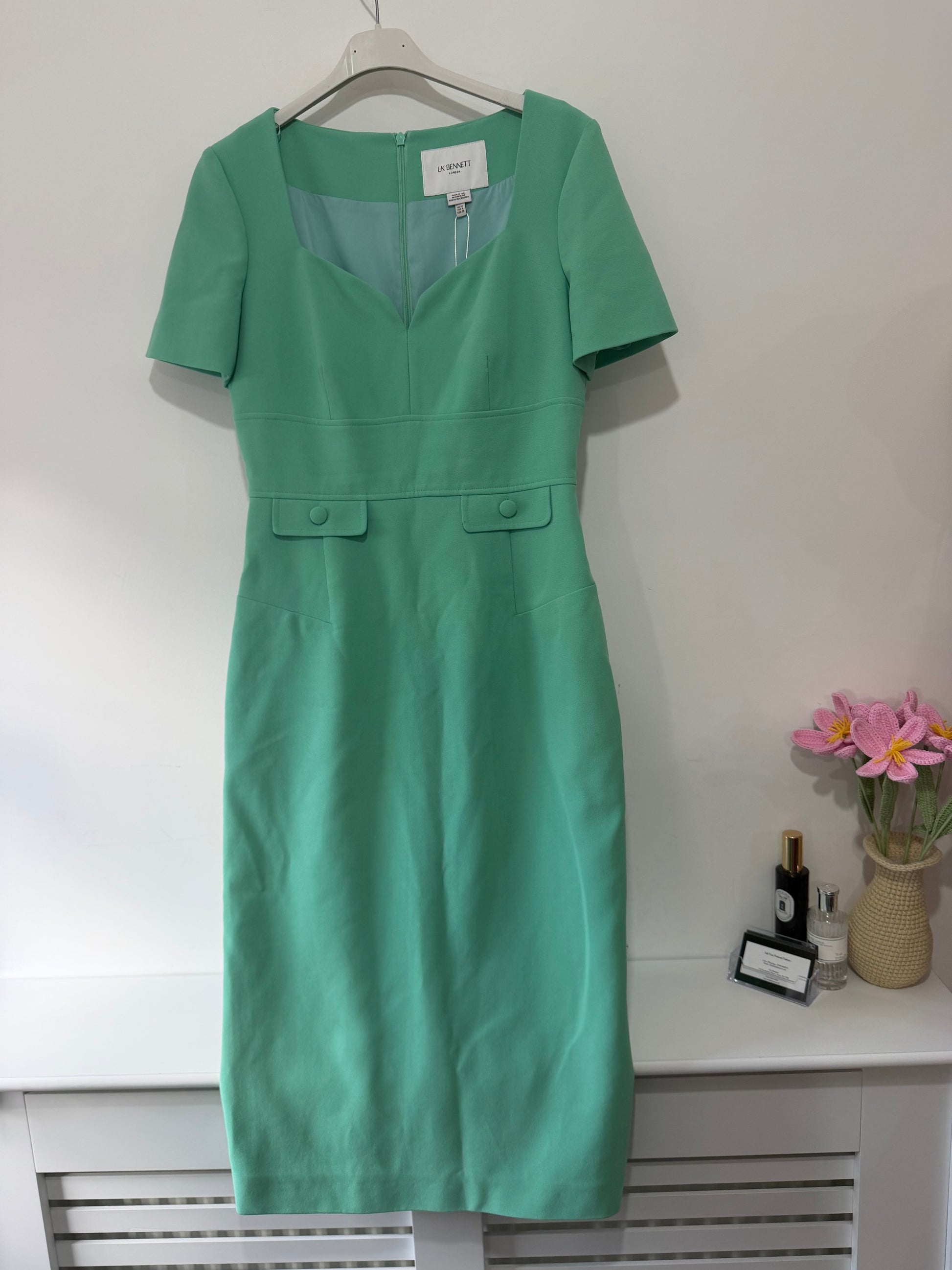 Preloved Mint Lk Bennett Dress, Size 10