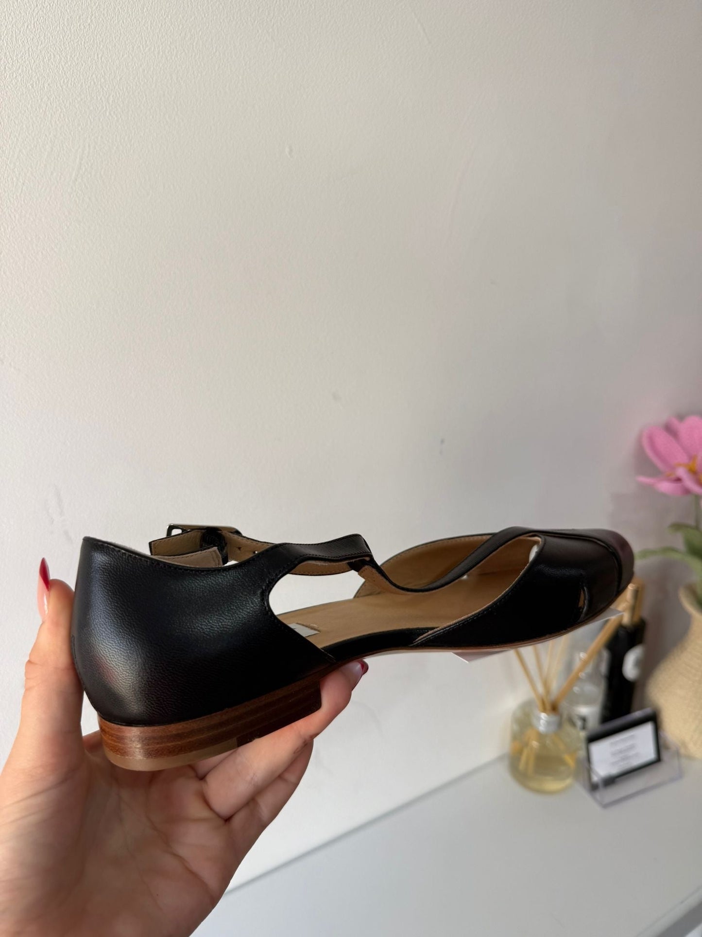 Preloved Black Gabriela Hearst Flats, 5