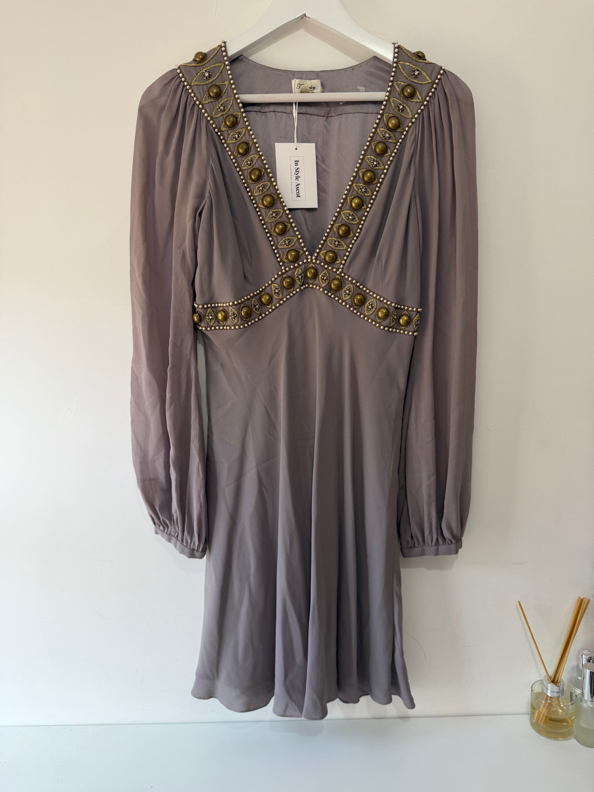 Preloved Ecru Temperley London Dress, 12