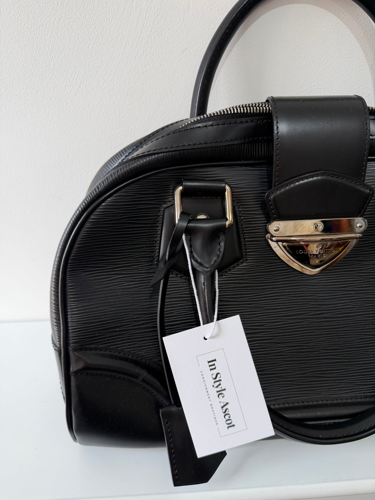 Preloved Black Epi Leather Louis Vuitton Bag