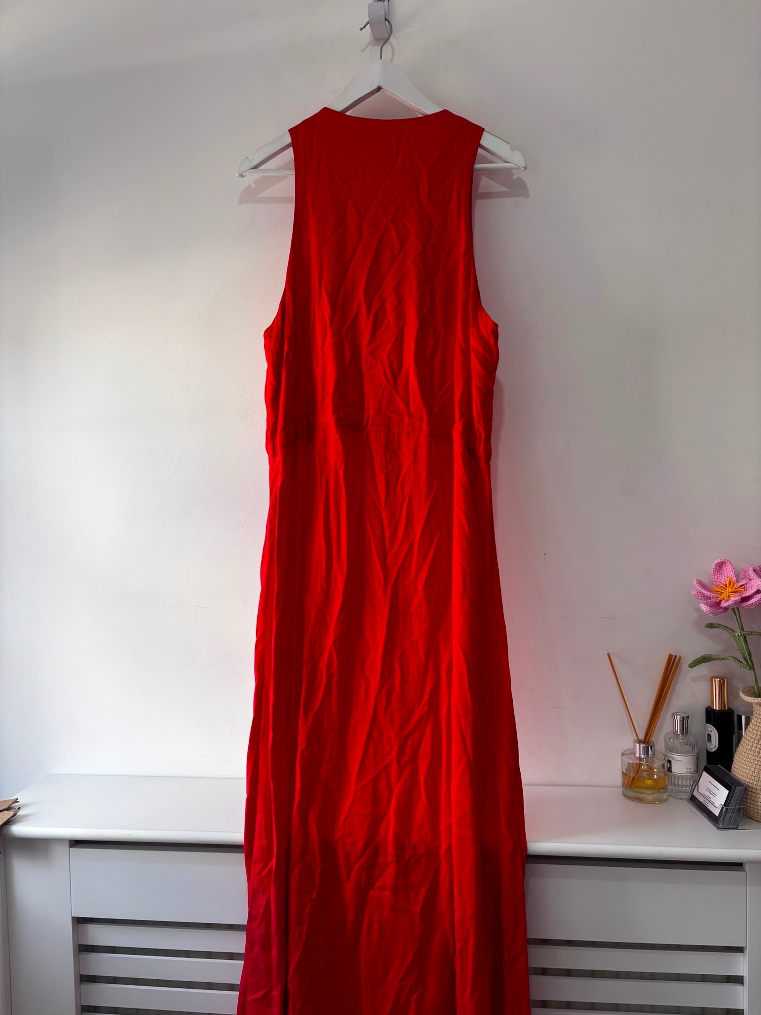 Preloved Red Rino & Pelle Dress, Medium