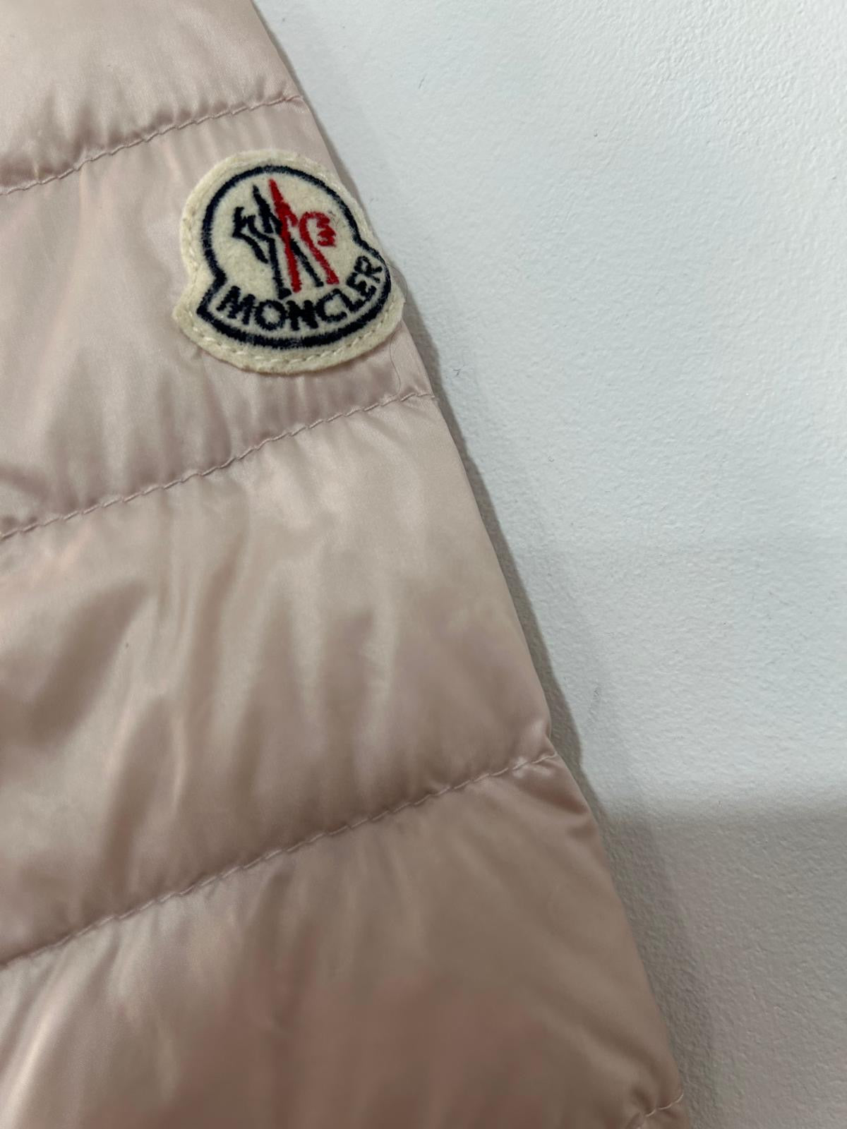 Preloved, Blush Pink Moncler Jacket, Child 12 Years