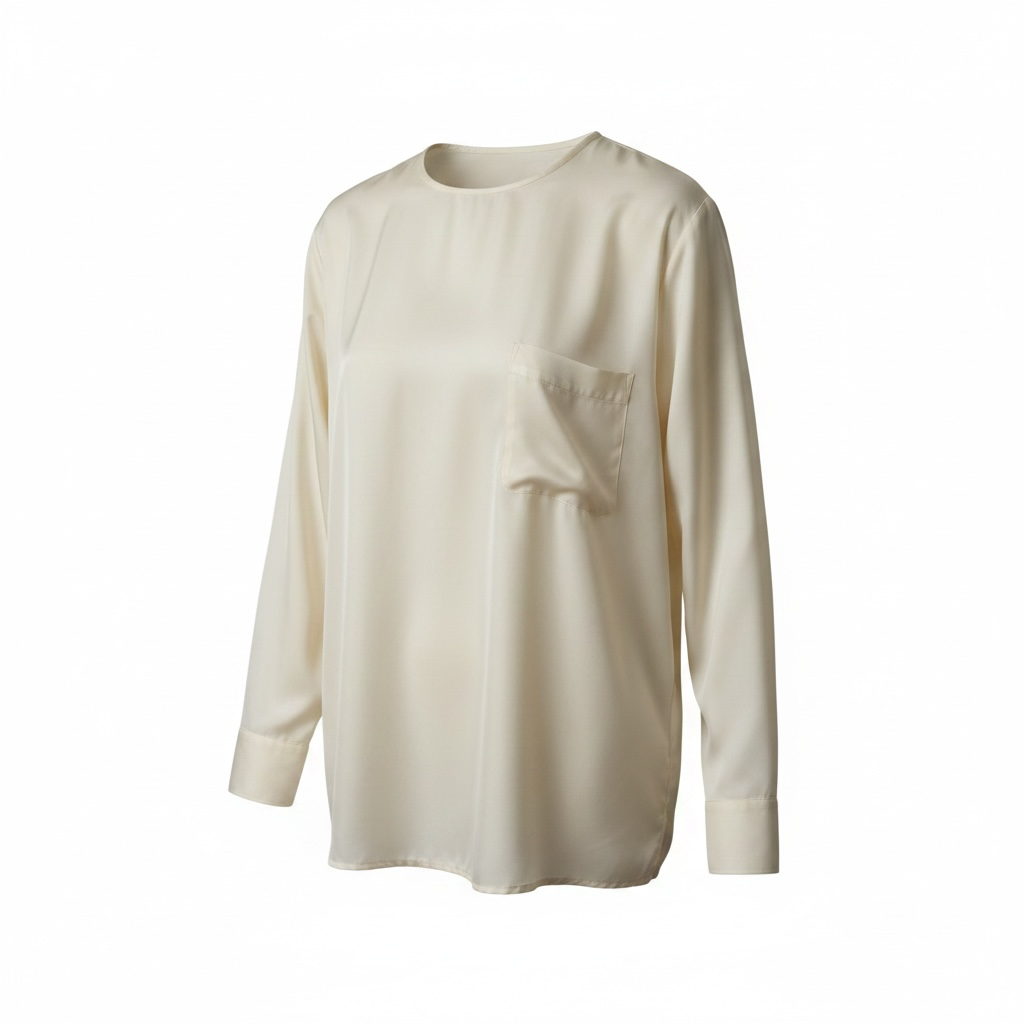Preloved Cream Equipment Top, Size large