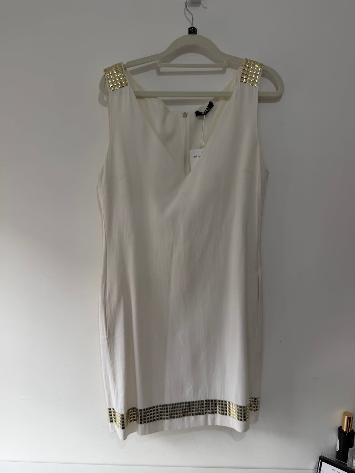 Preloved, White  Versace  Dress, UK 12