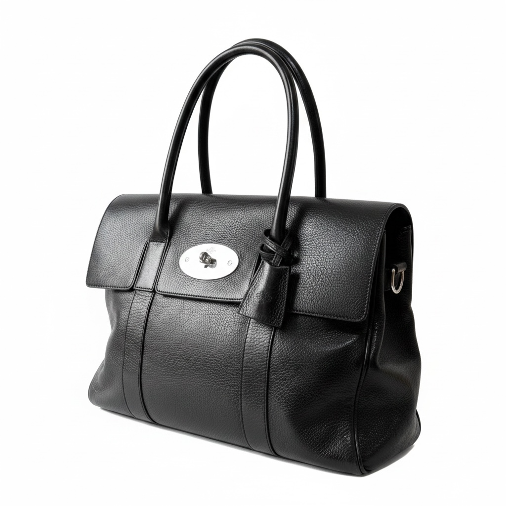 Preloved Black Mulberry Bayswater Bag, Nearly New