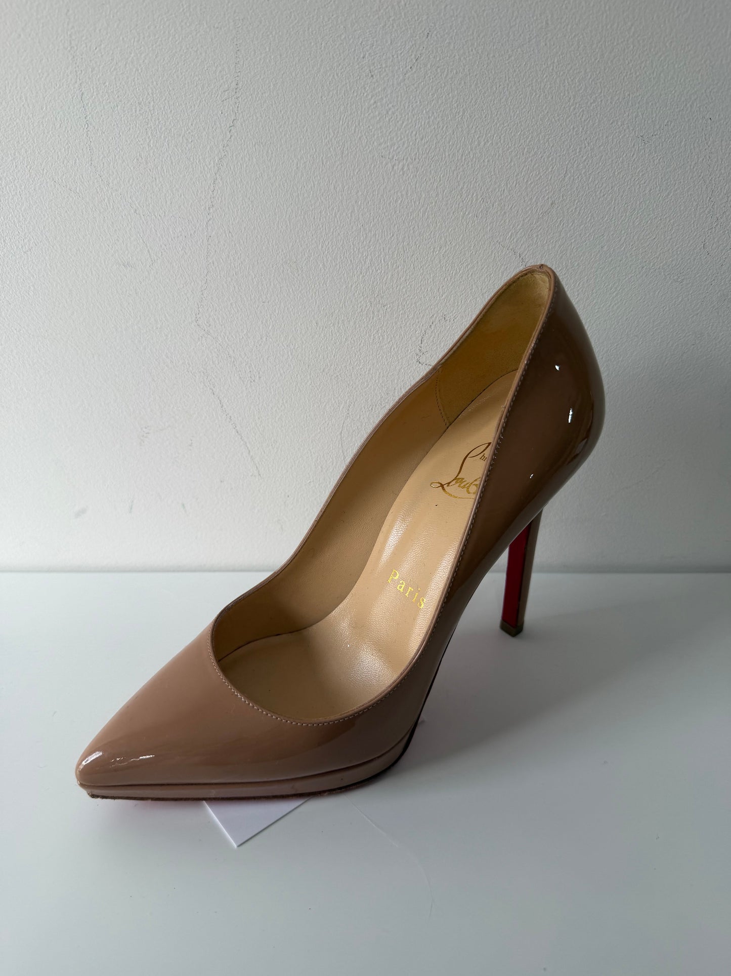 Preloved Nude Pigalle Christian Louboutin Heels, Size 35 (UK 2)