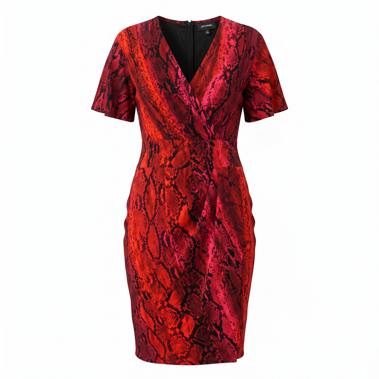 Preloved Red and Black Just Cavalli Dress, Medium