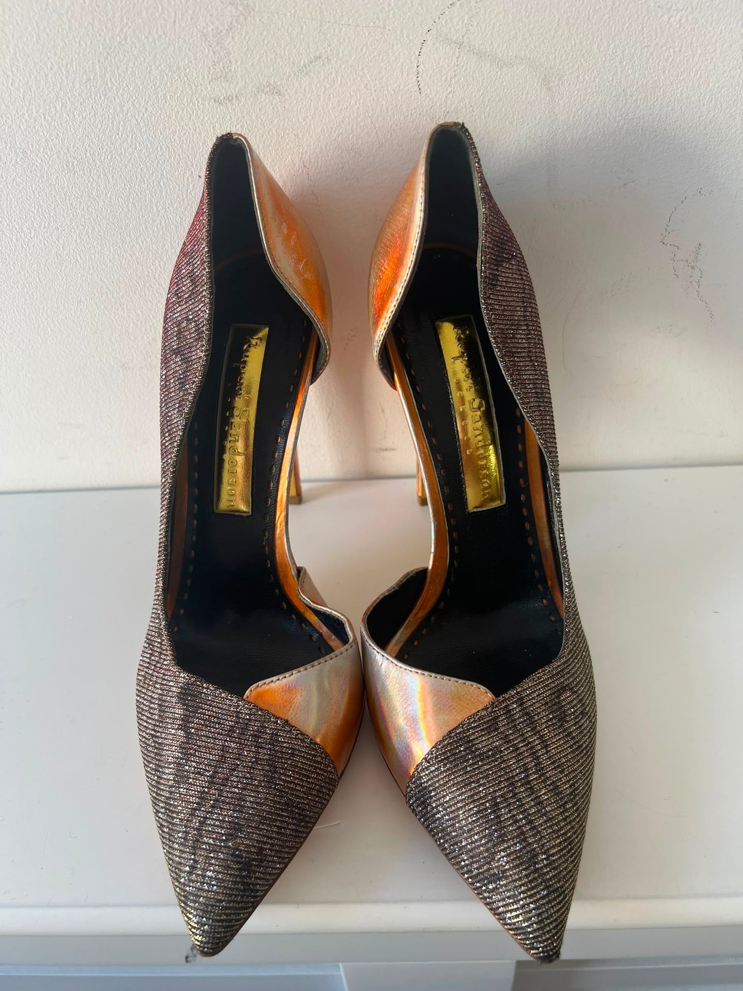Preloved Glitter Rupert Sanderson Heels, 4