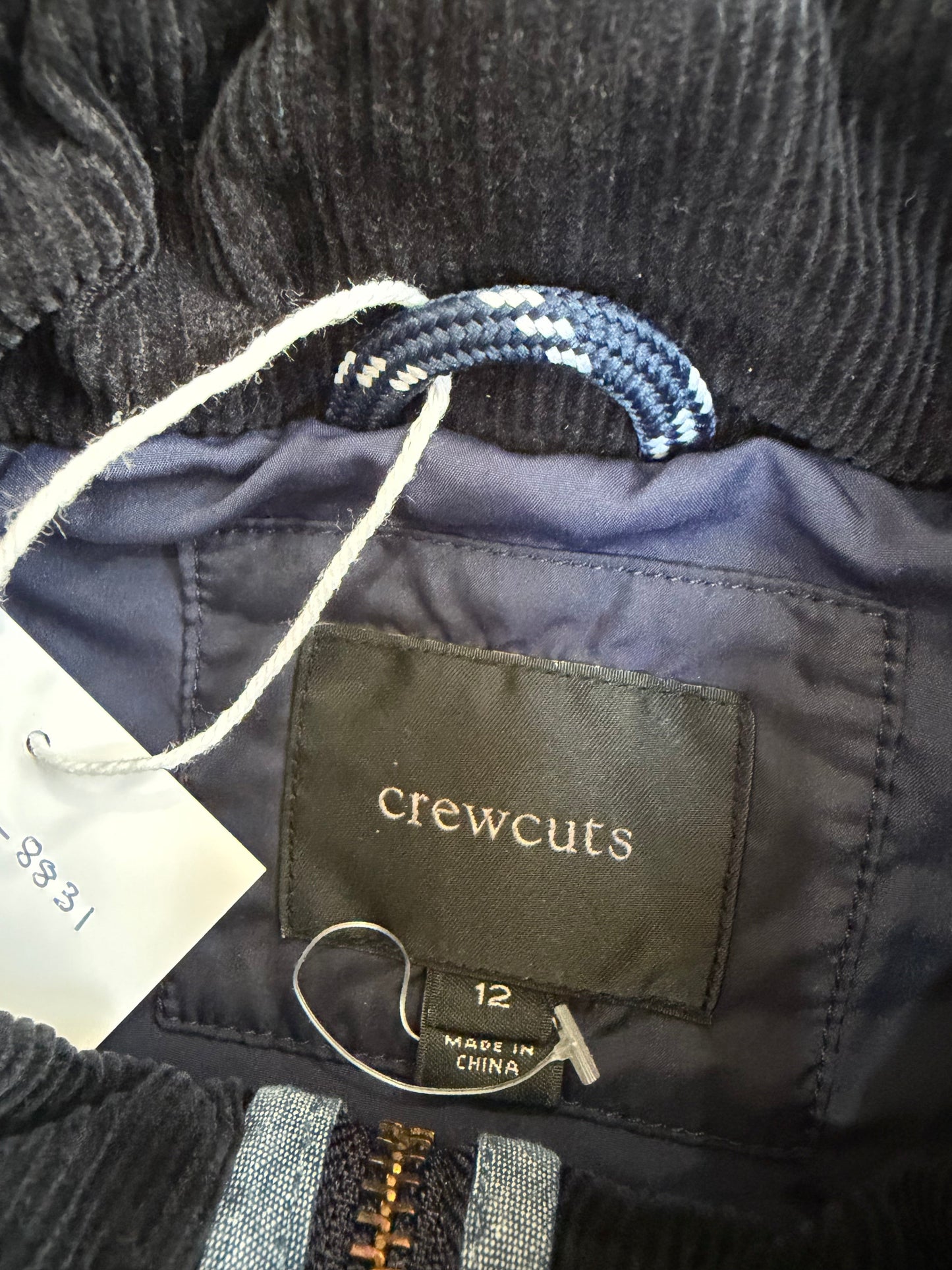 Preloved Navy Blue Crewcuts Gilet, Age 12