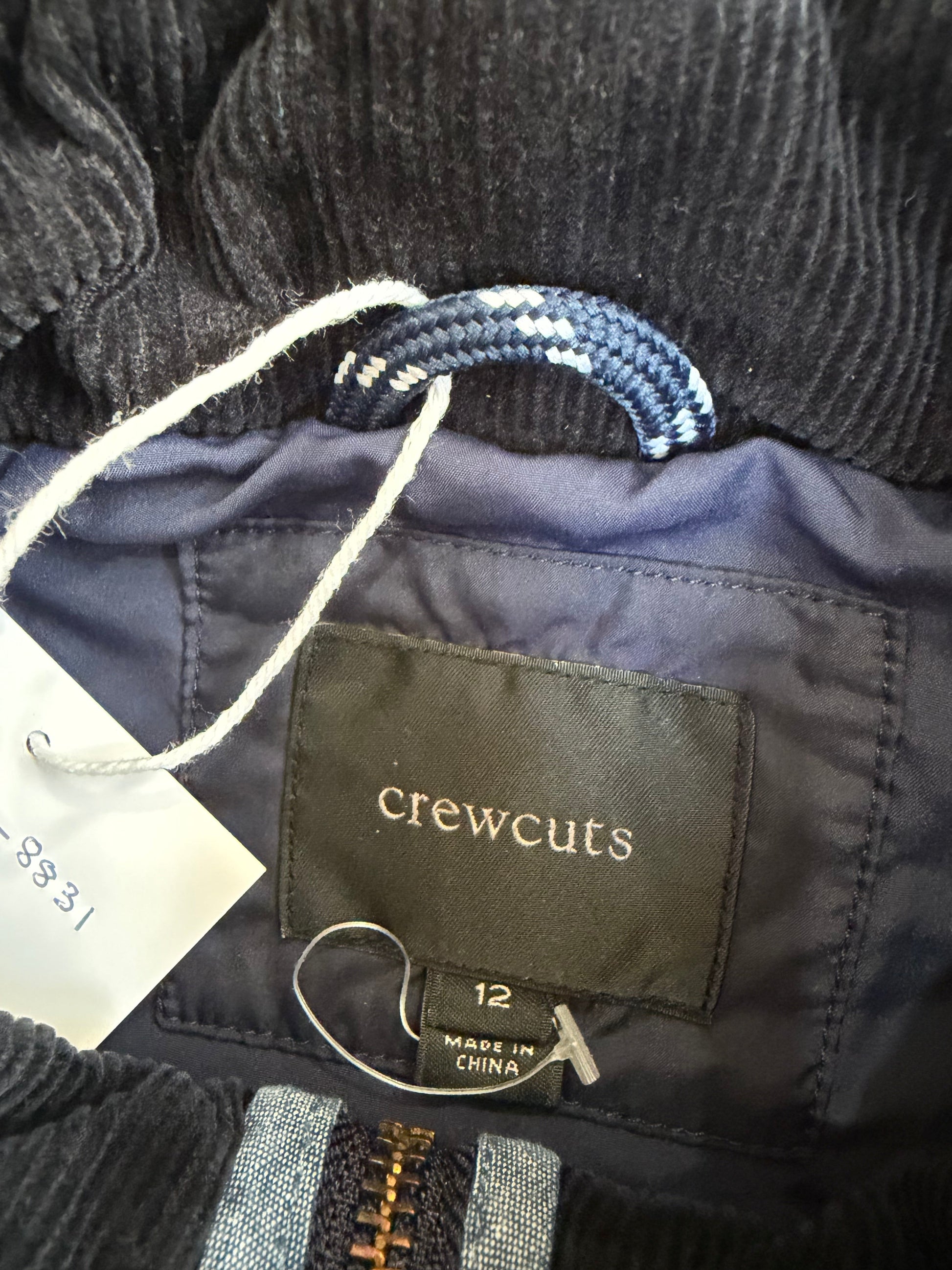 Preloved Navy Blue Crewcuts Gilet, Age 12