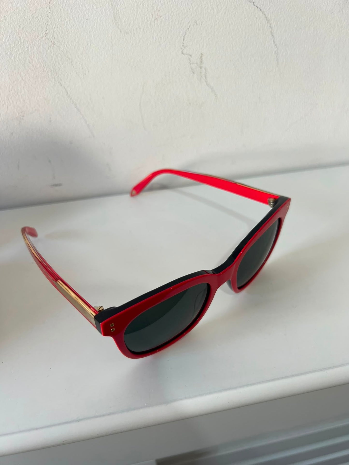 Preloved Red Victoria Beckham Sunglasses