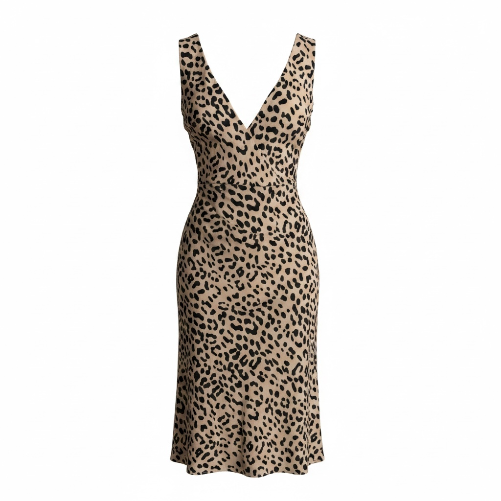 Preloved Leopard Print Alice + Olivia Dress, 12