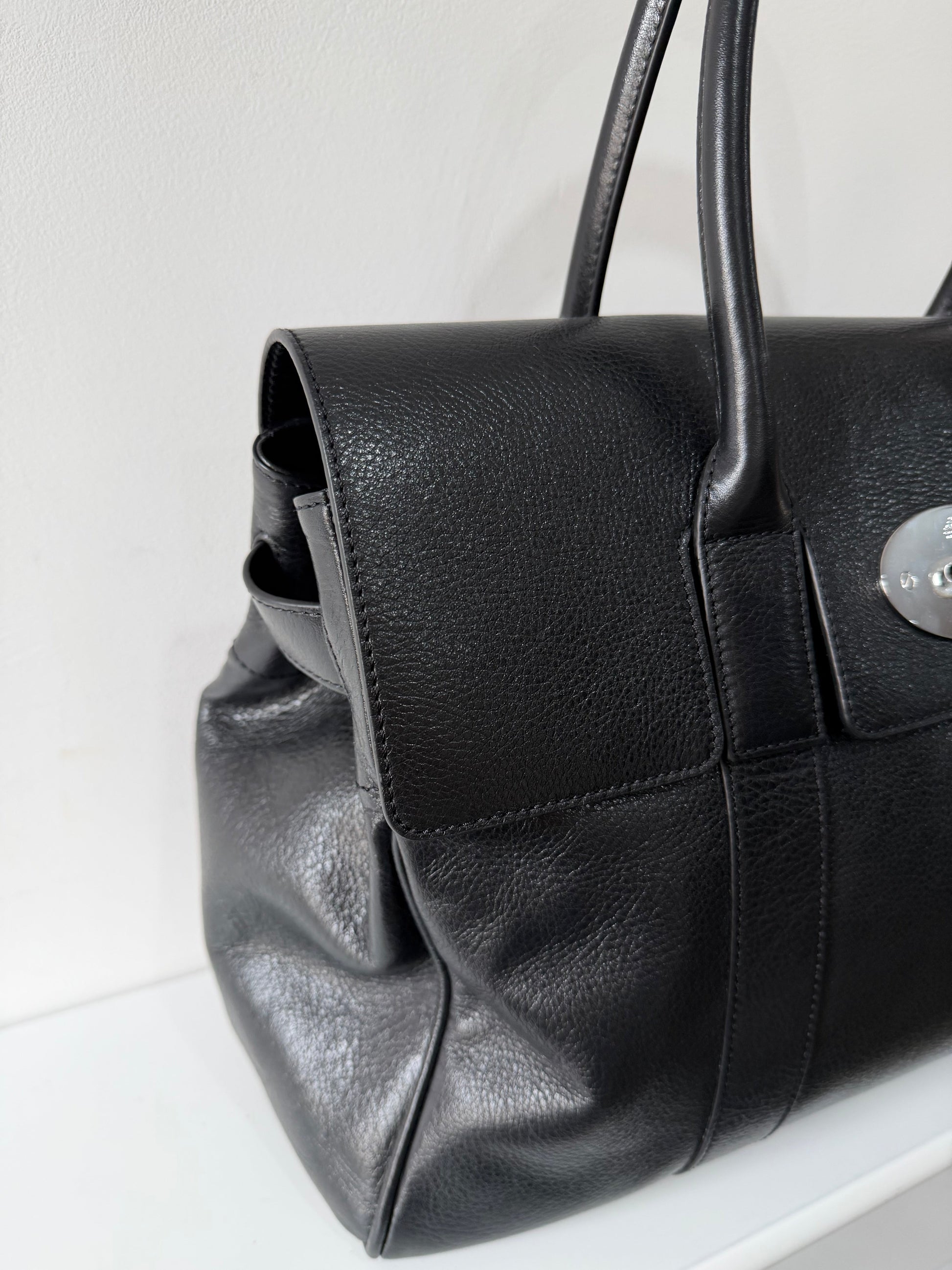 Preloved Black Mulberry Bayswater Bag, Nearly New
