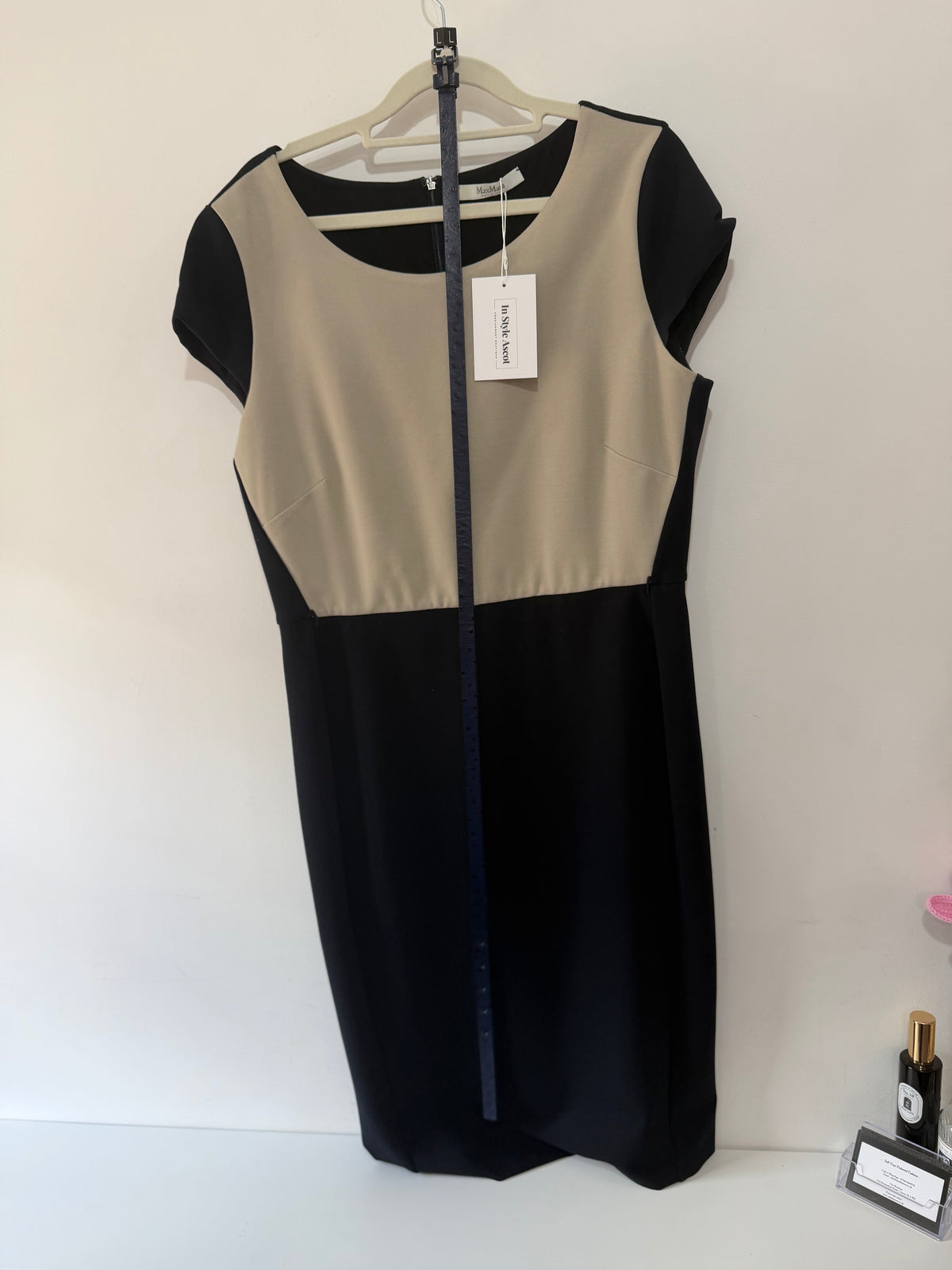 Preloved, Black MaxMara Dress, UK 14