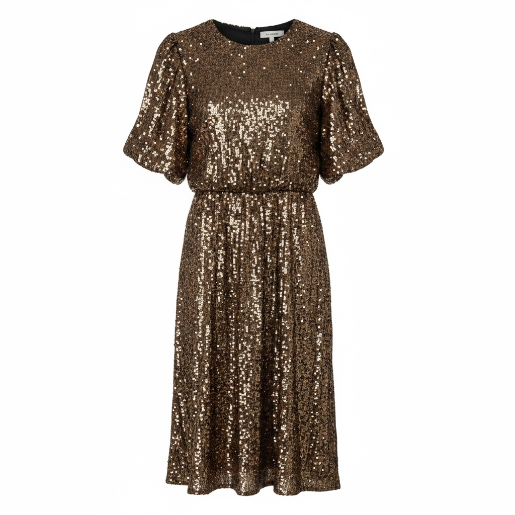 Preloved, Gold Cefinn Dress, Size 12