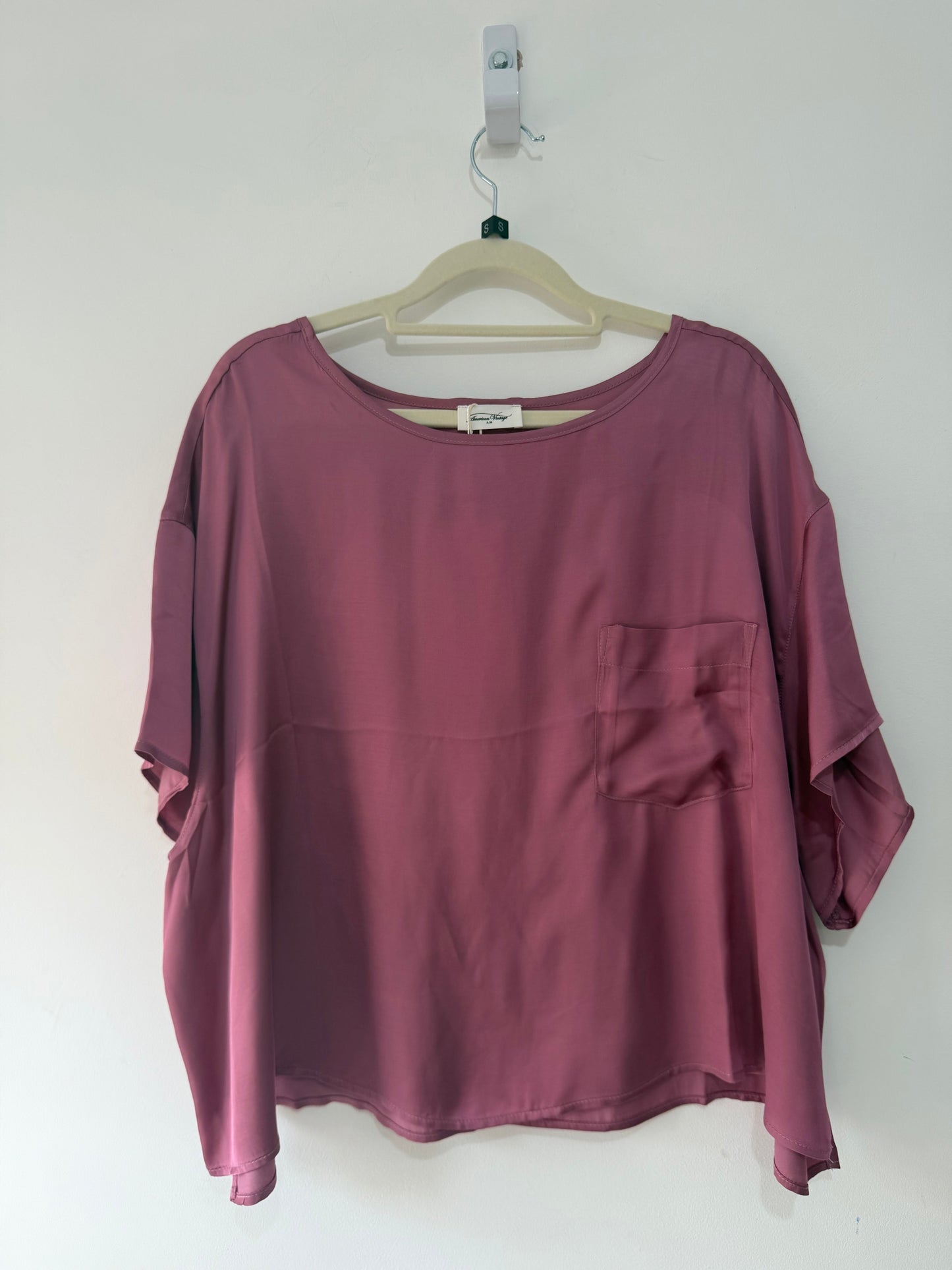 Preloved, Blush BNWT American Vintage Blouse, Size S (oversized)