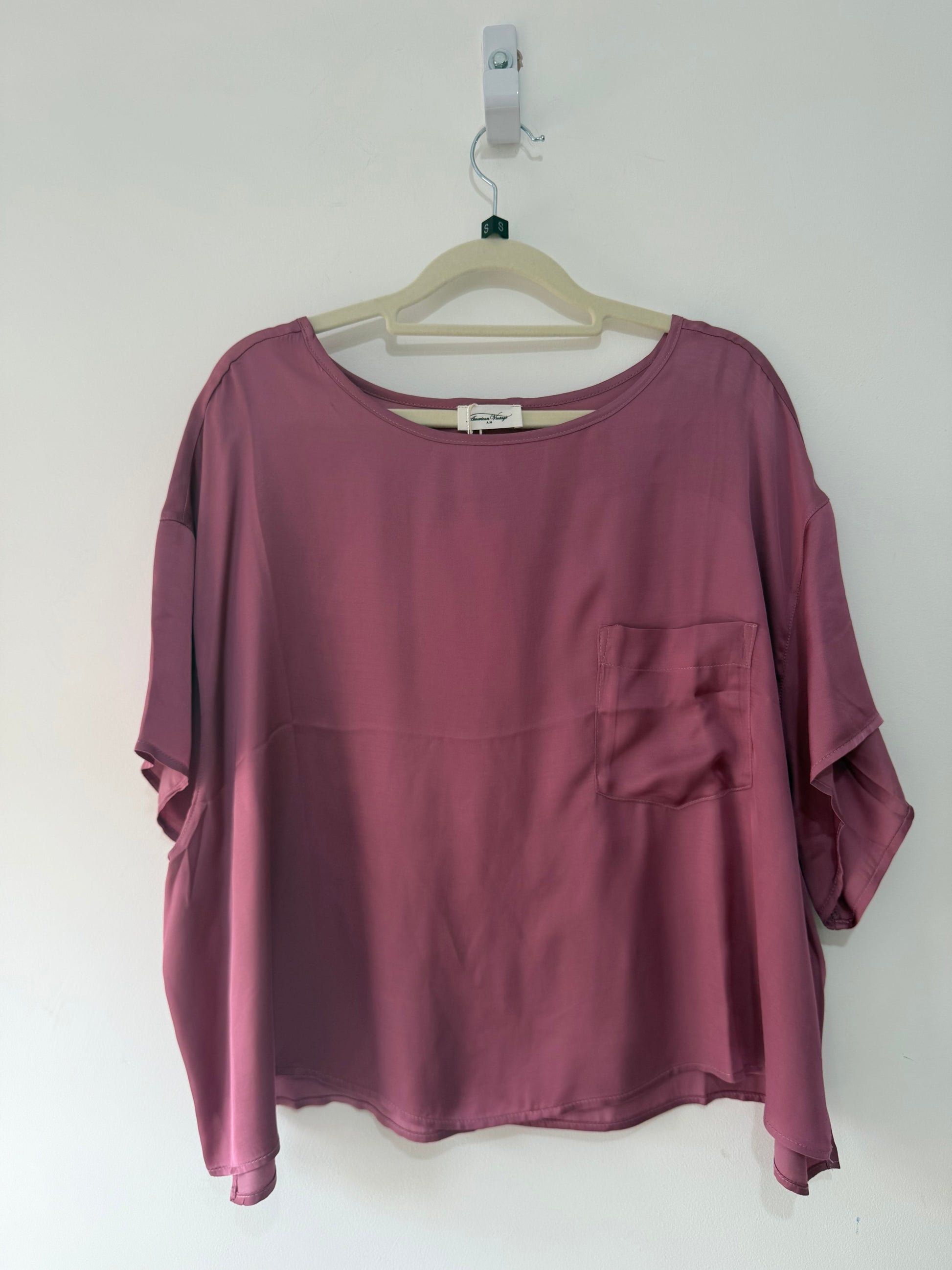 Preloved, Blush BNWT American Vintage Blouse, Size S (oversized)