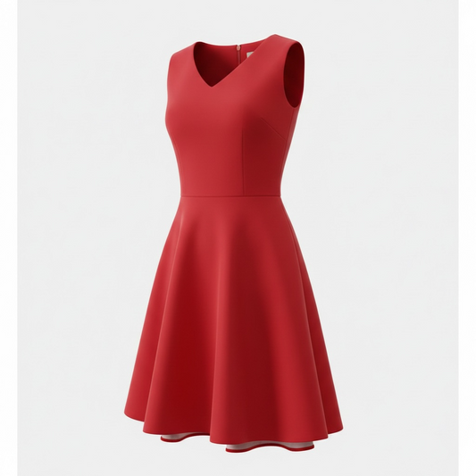 Preloved, Red Biba Dress, Size 12