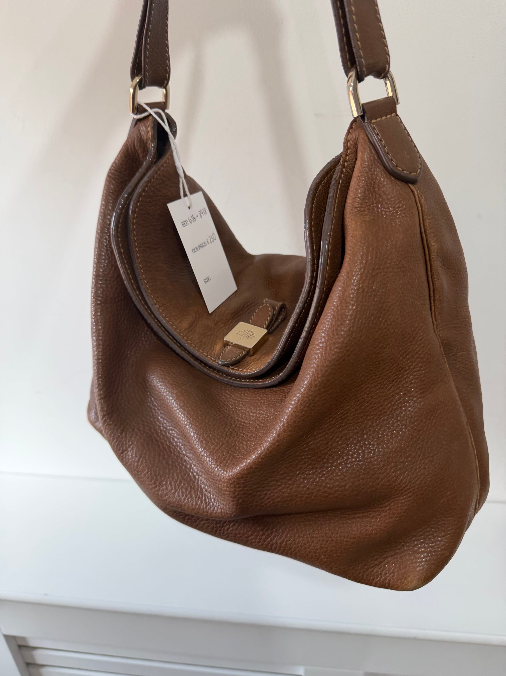 Preloved, Brown Mulberry Handbag