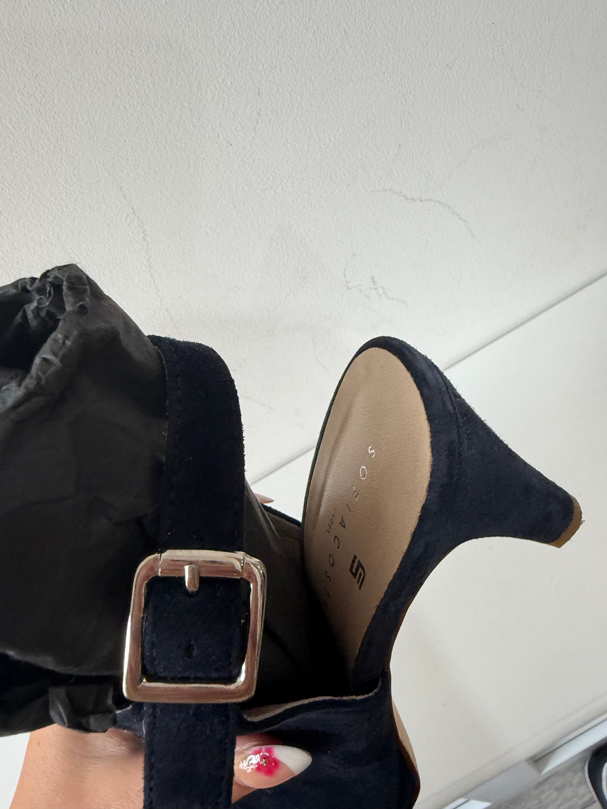 Preloved, Navy Sofia Costa Heels, Size 38 - UK 5