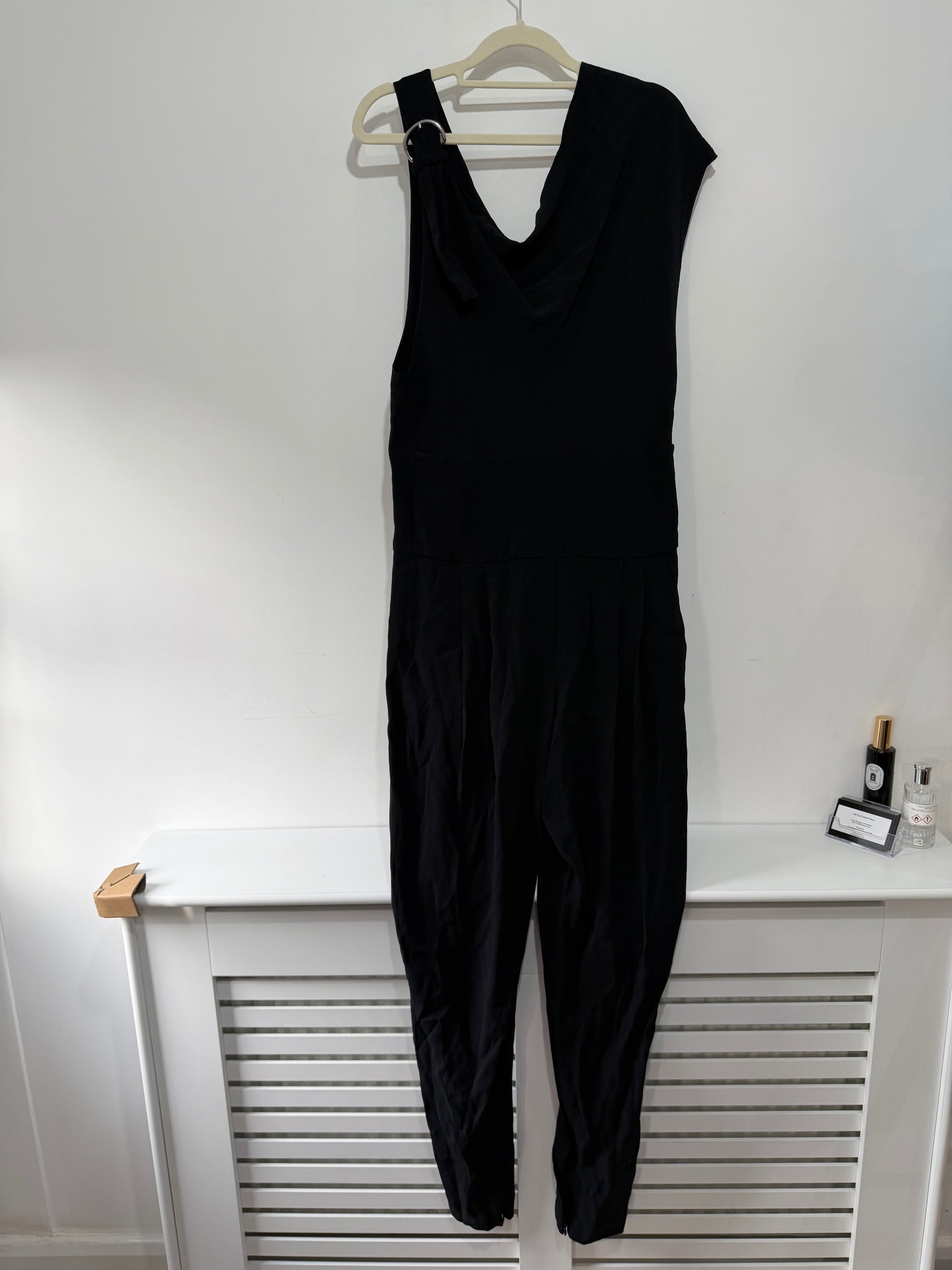 Preloved Black Sonia Rykiel Jumpsuit, Small