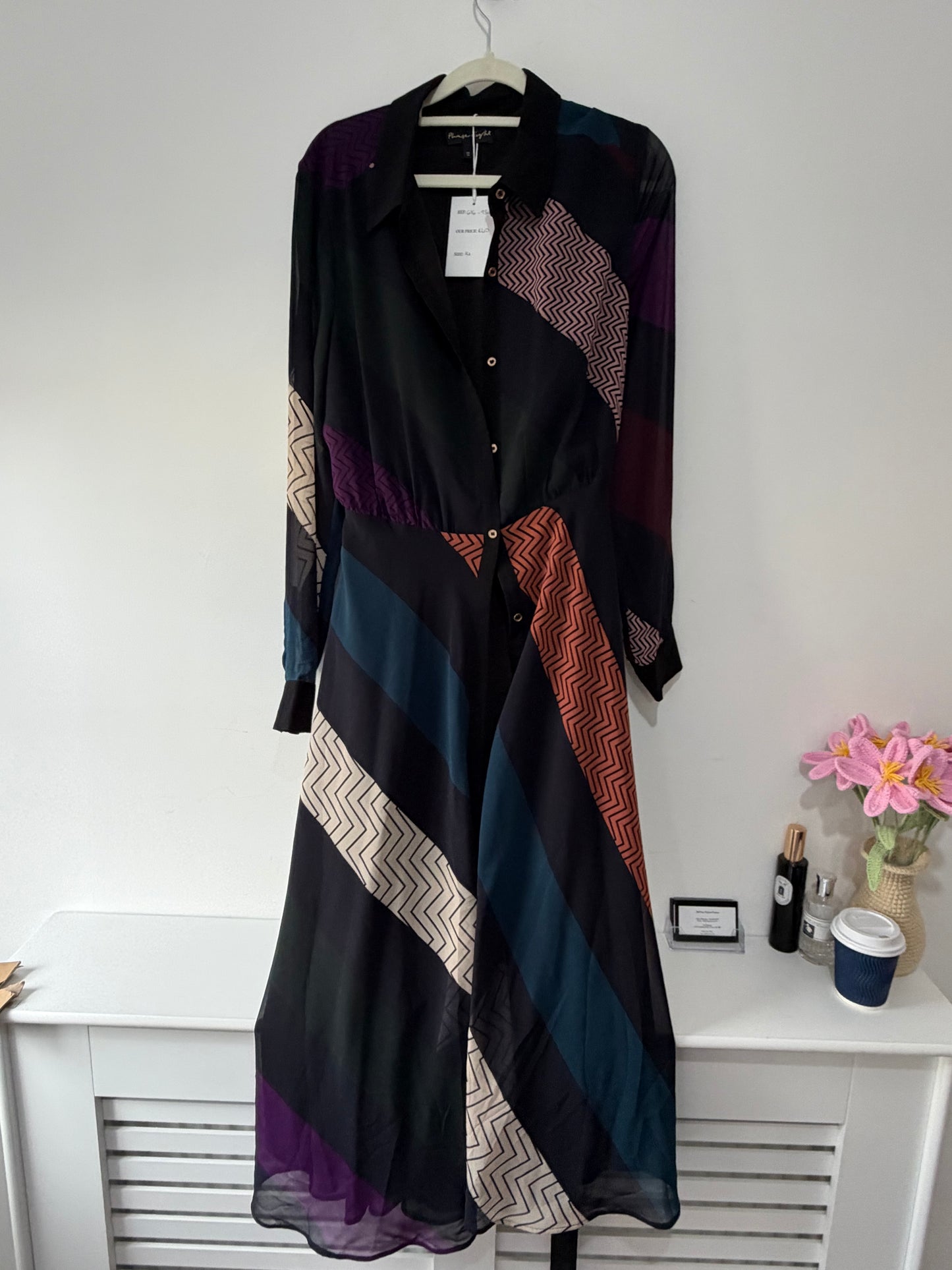 Preloved Phase Eight Dress Size UK 14 Purple