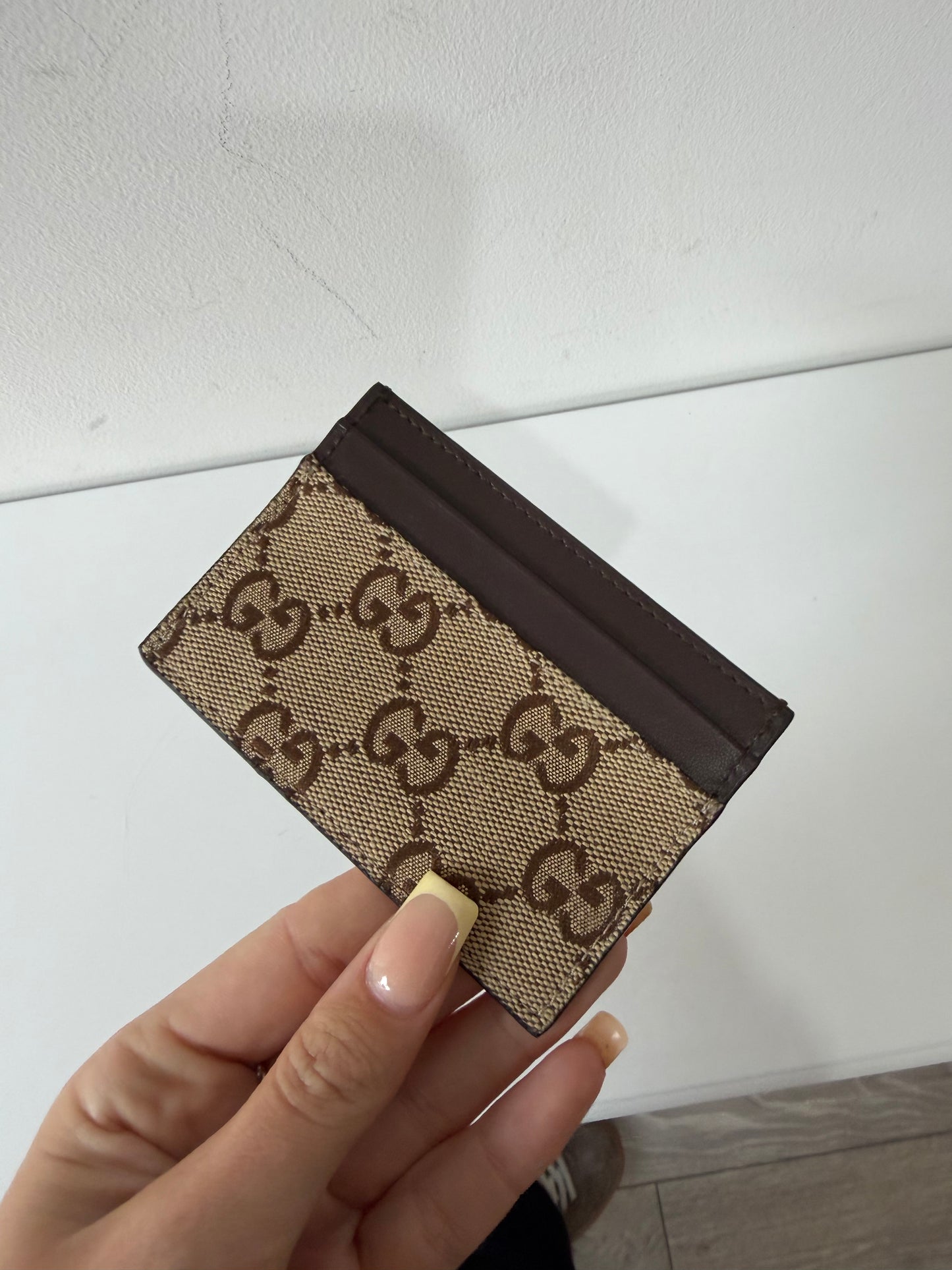 Pre-owned, Monogram GG Gucci Cardholder