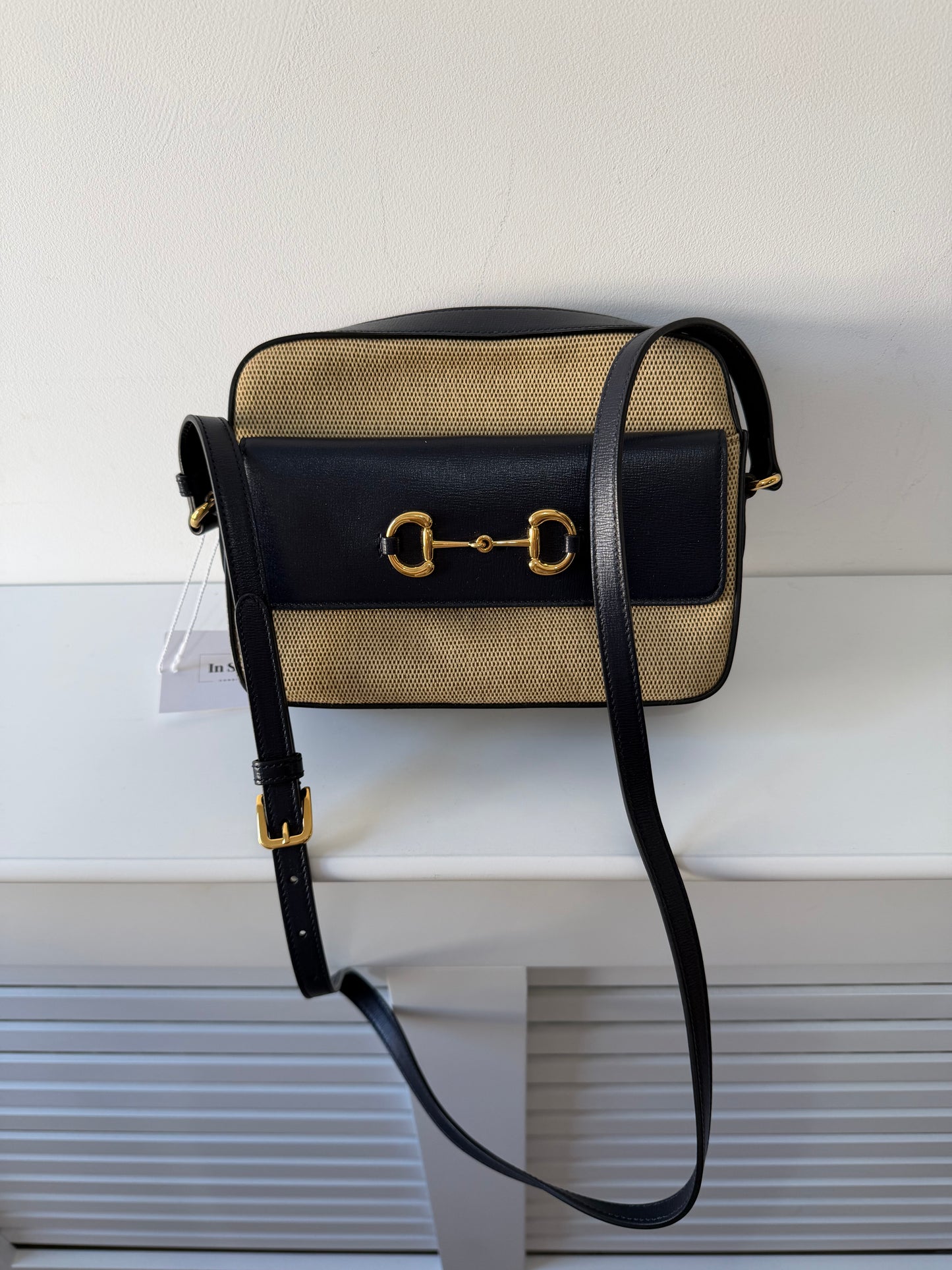 Preloved Horsebit 1955 Gucci Pocket Camera Bag, 2016-2023