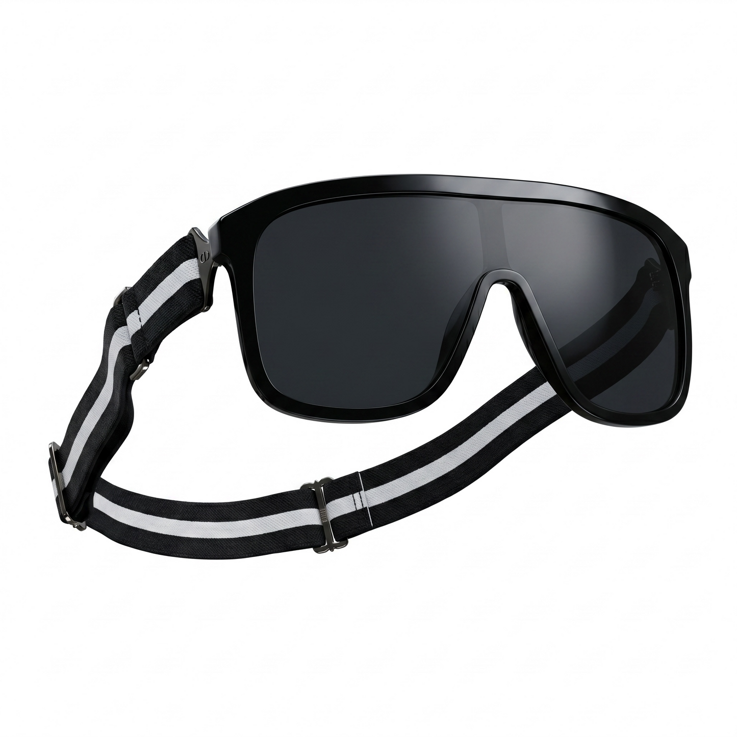 Pre-owned, Black Christian Dior Sunglasses, With Strap
