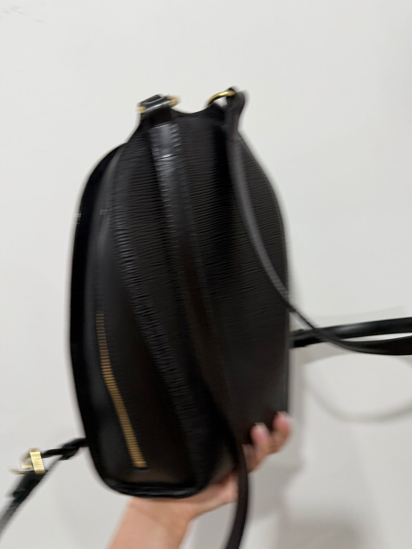 Epi Mabillon Backpack in Black Louis Vuitton Backpack