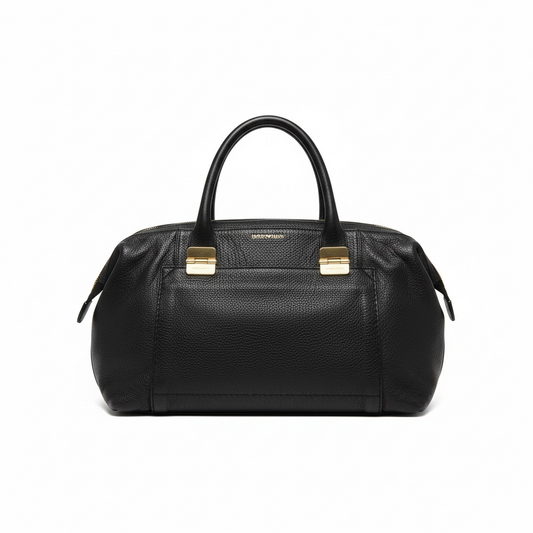 Pre- owned black Emporio Armarni Hand bag