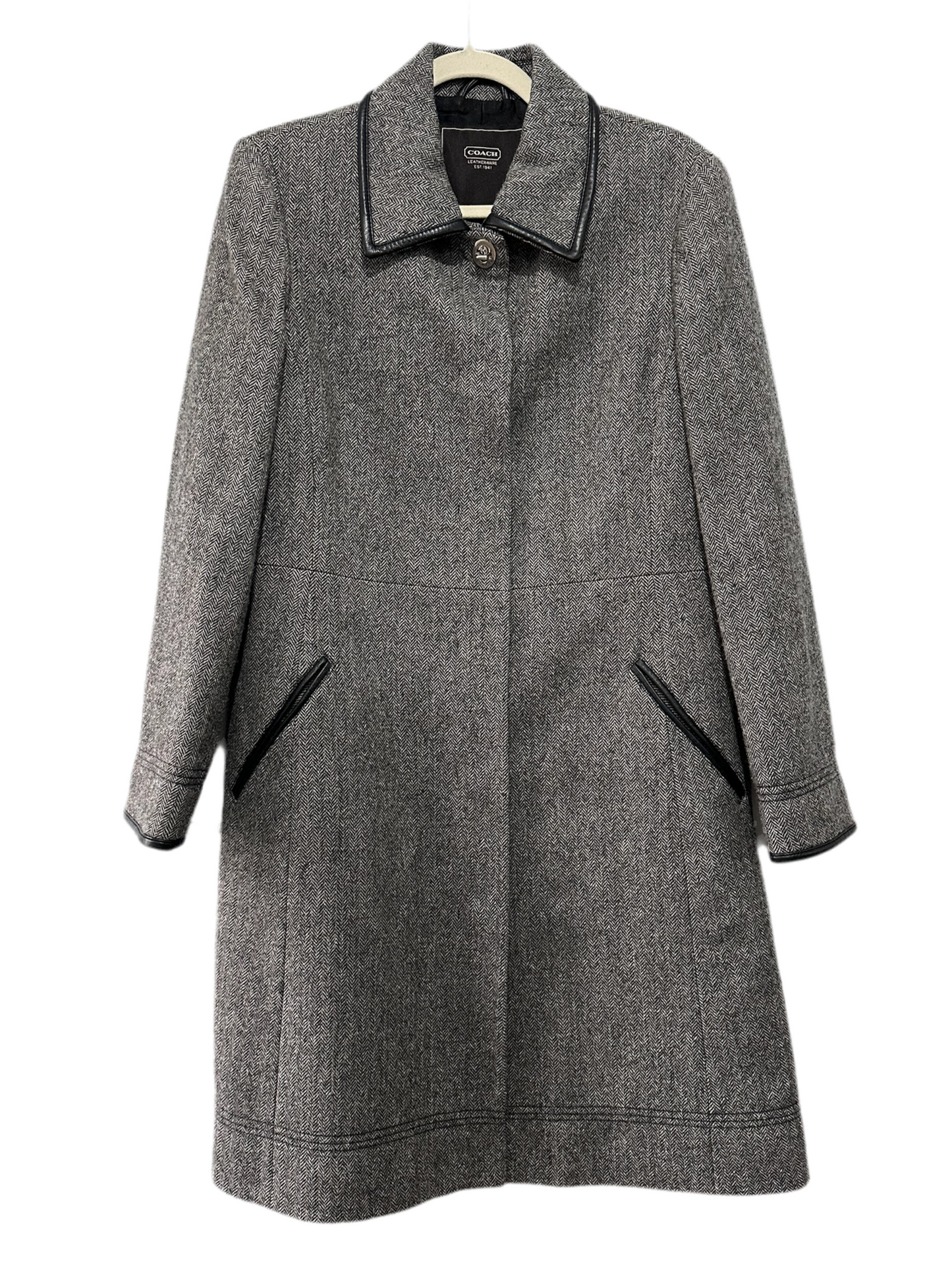 Grey Coach Coat, Large