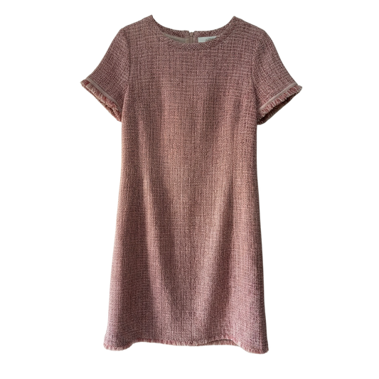 Preloved Pink Tweed MaxMara Weekend Dress, 10