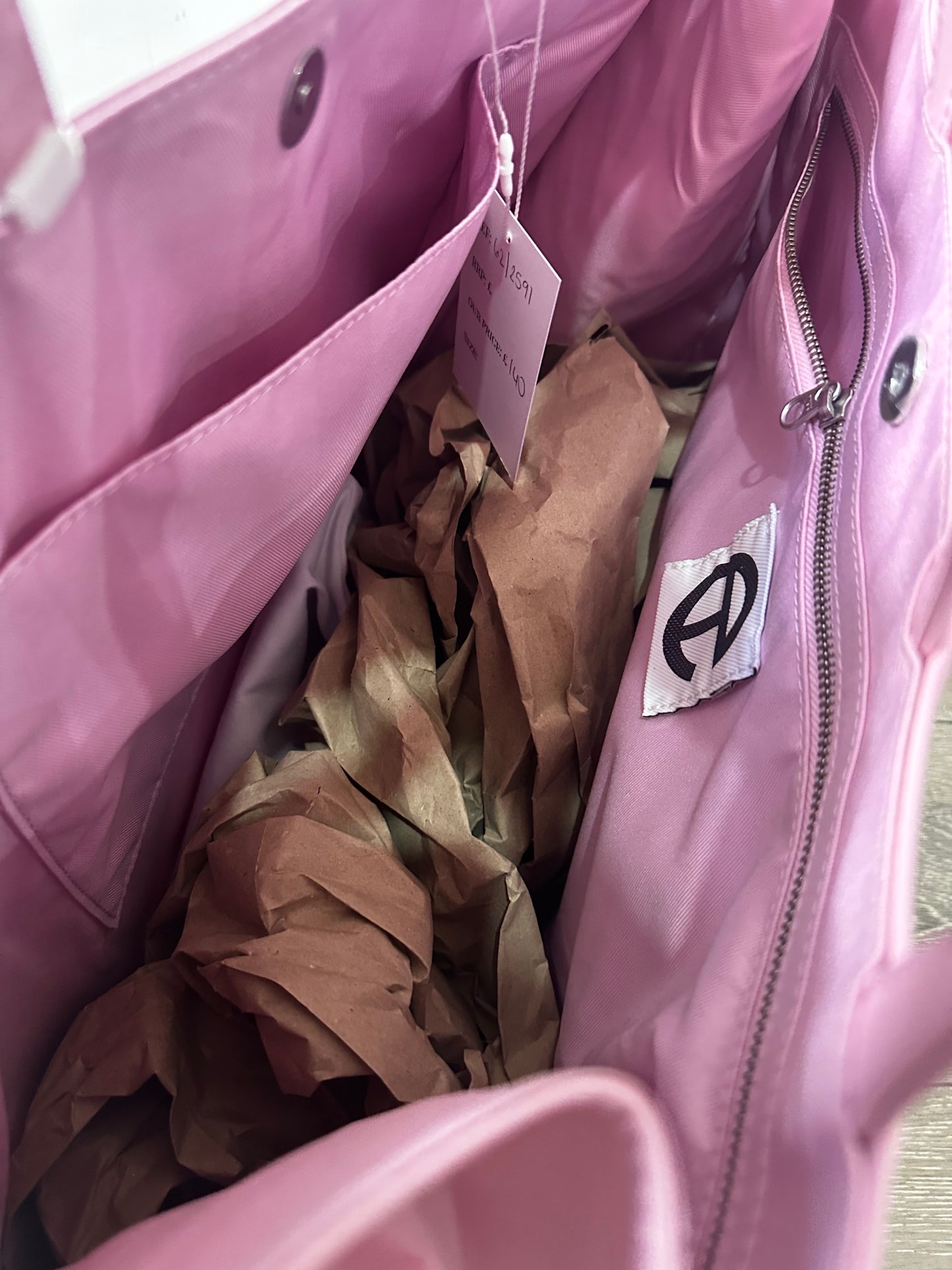 Pink Telfar Beach Tote Bag, XL