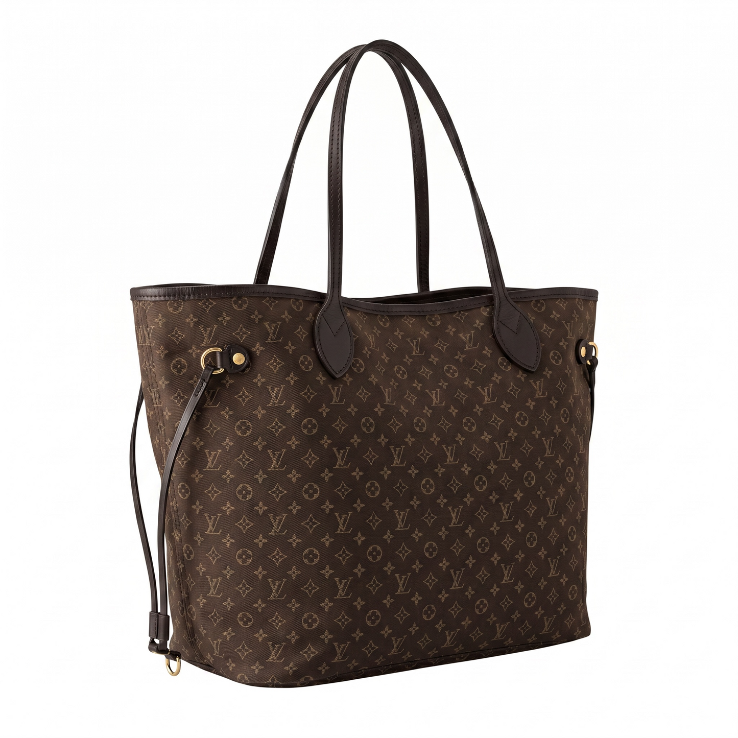 Pre-Loved Brown Monogram Neverfull MM in Idylle Louis Vuitton  Handbag
