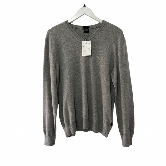 Grey Hugo Boss Jumper, Medium